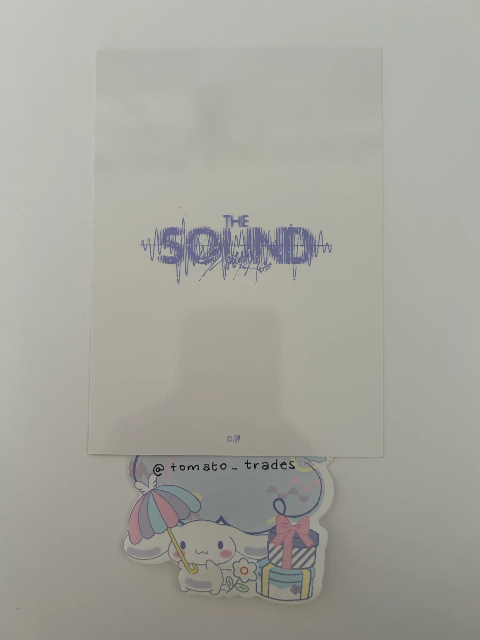 Stray Kids Seungmin Stray Kids - Seungmin - The Sound Album trading card merch inclusion pop-up white day shibuya109 listing photo 2