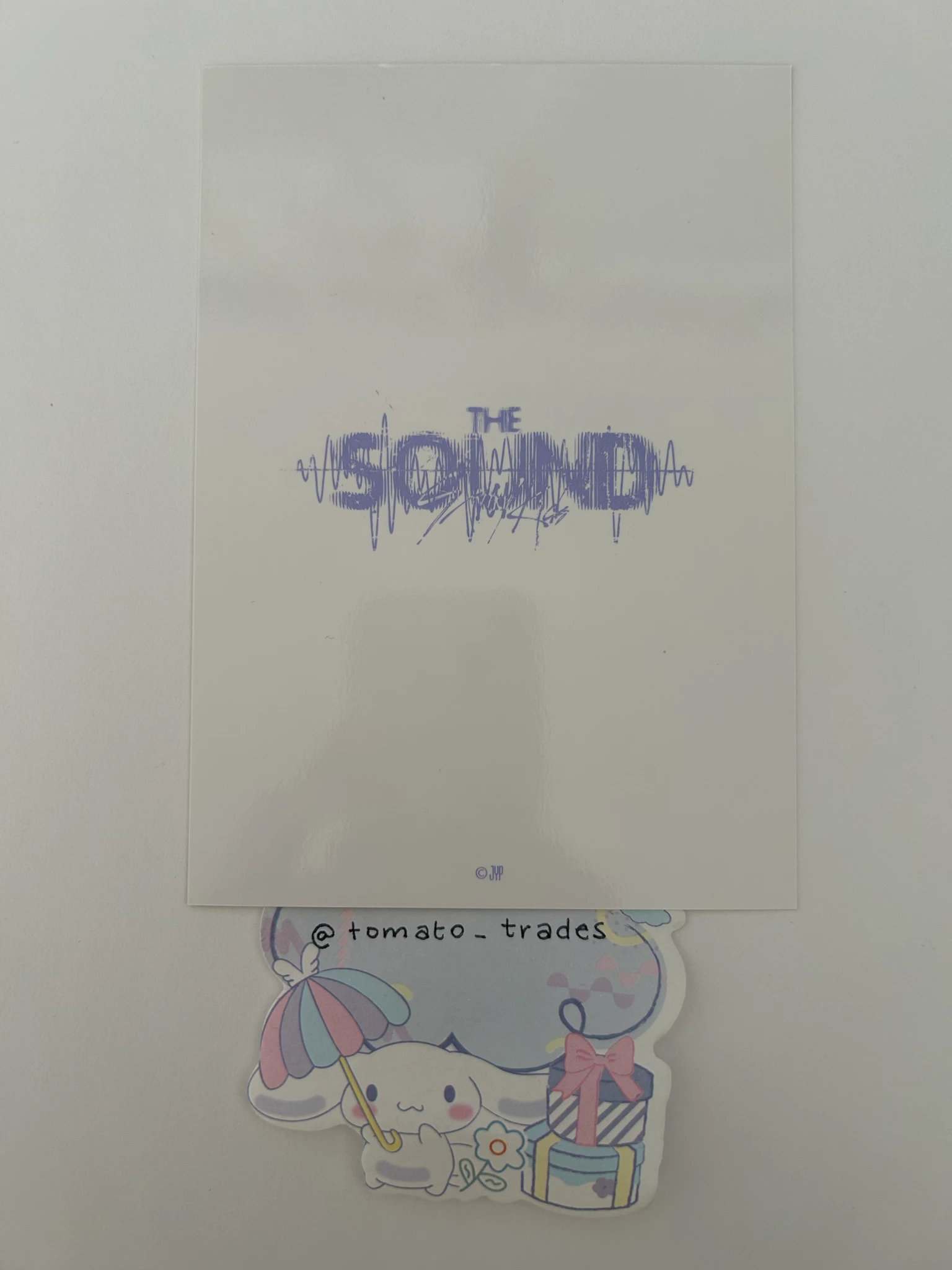 Stray Kids Changbin Stray Kids - Changbin - The Sound Album trading card merch inclusion pop-up white day shibuya109 listing photo 2