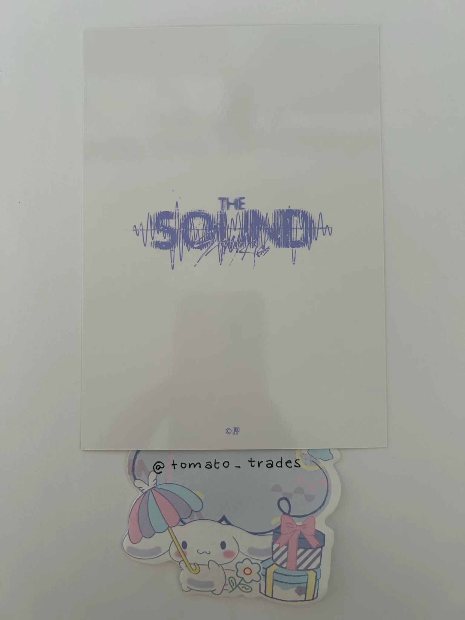 Stray Kids Changbin Stray Kids - Changbin - The Sound Album trading card merch inclusion pop-up white day shibuya109 listing photo 2
