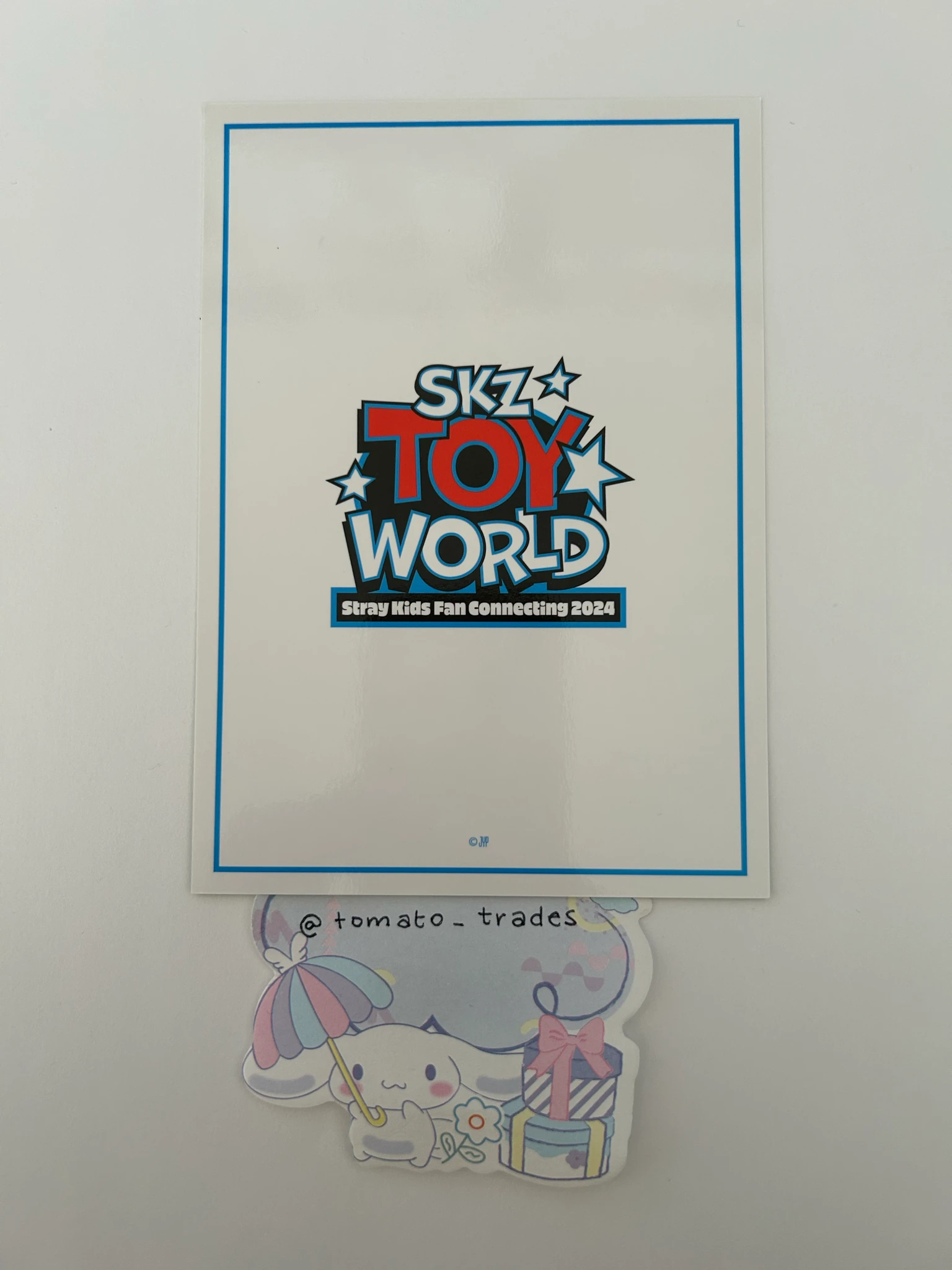 Stray Kids Changbin Stray Kids - Changbin - SKZ Toy World-Fan Connecting 2024 Event trading card listing photo 2