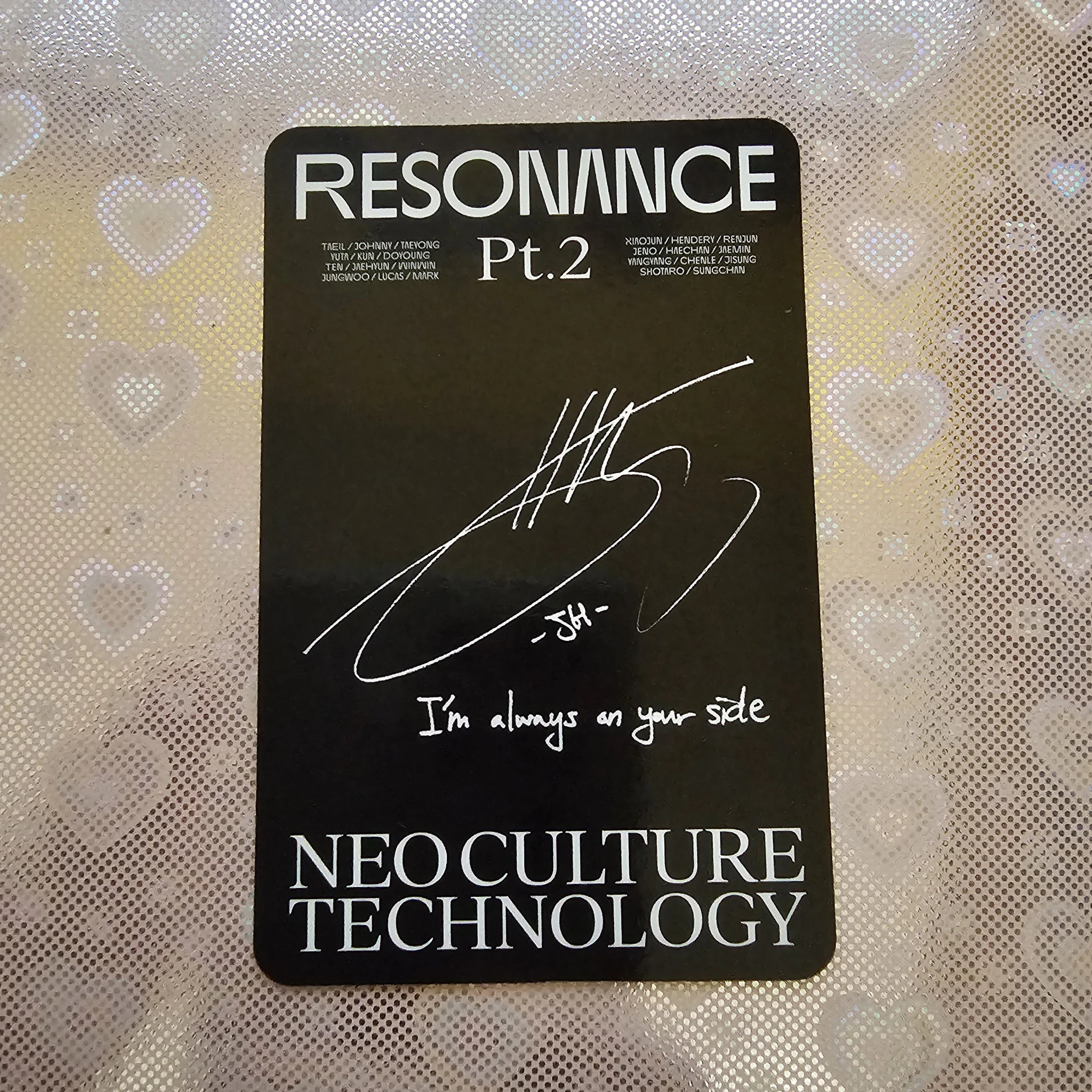 NCT Jaehyun NCT - Jaehyun - NCT 2020 Resonance Pt.2 Album album photocard arrival version kihno version listing photo 2