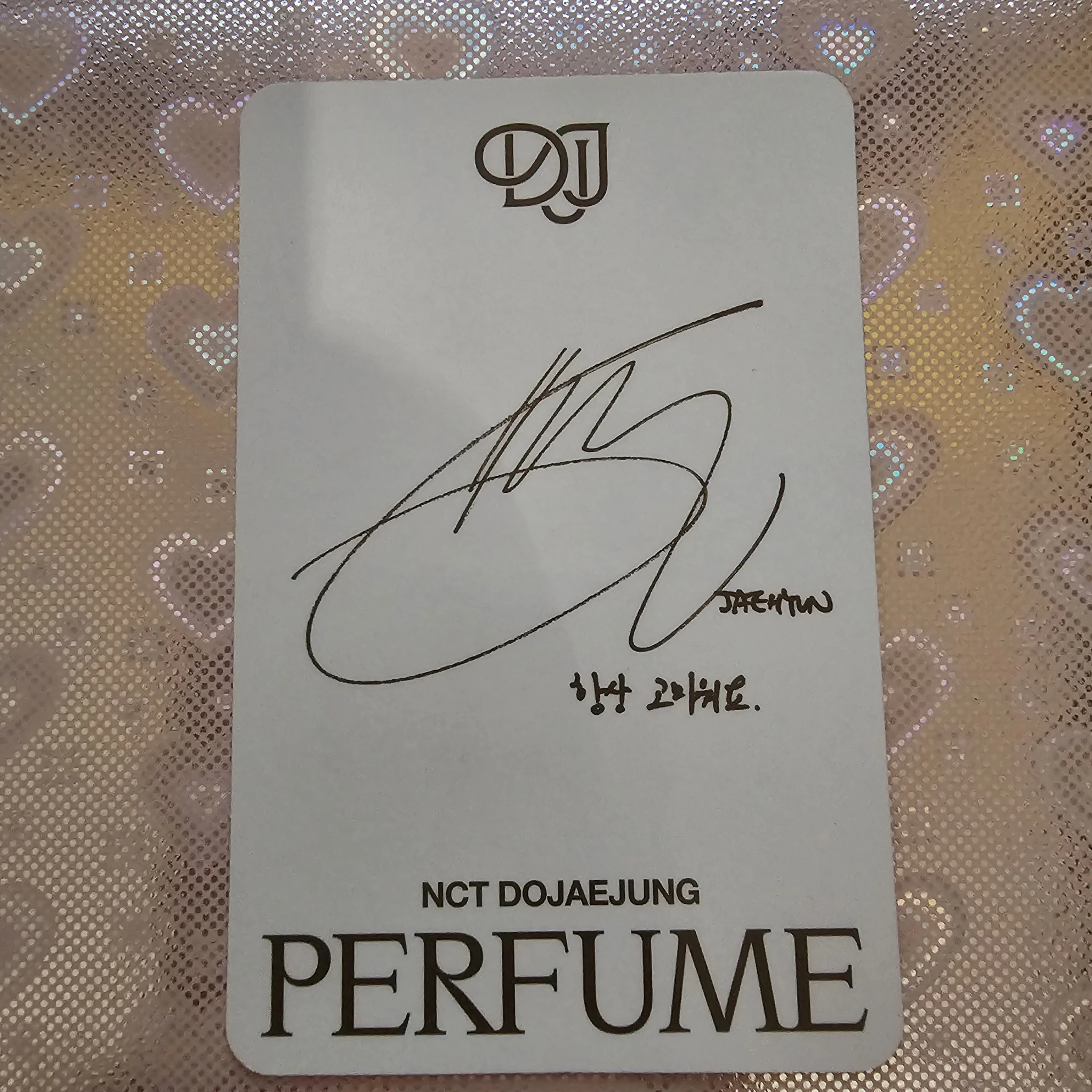 NCT Jaehyun NCT - Jaehyun - Perfume (DJJ unit) Album album photocard smini version listing photo 2