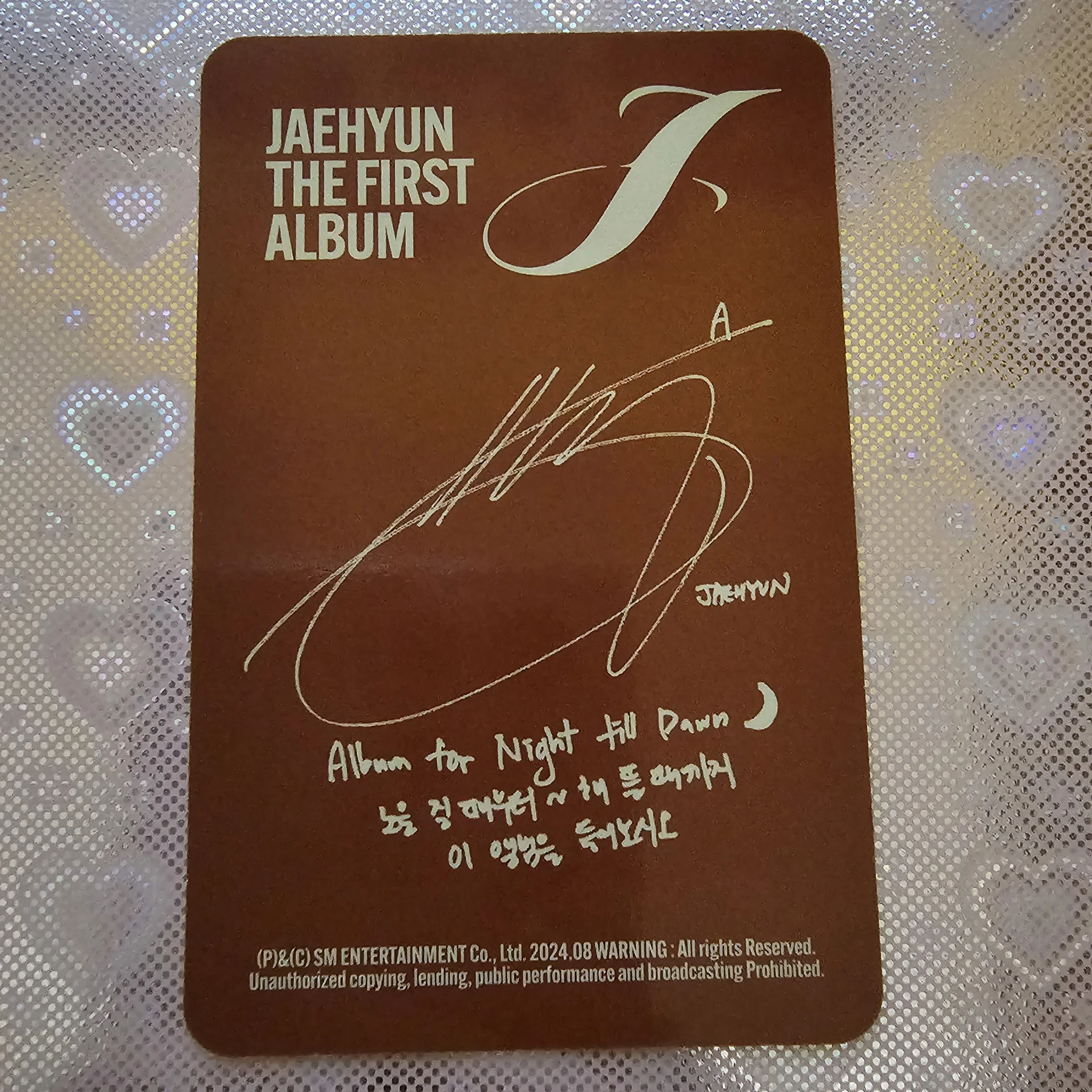 NCT Jaehyun NCT - Jaehyun - J - The 1st Album Album j ver. listing photo 2