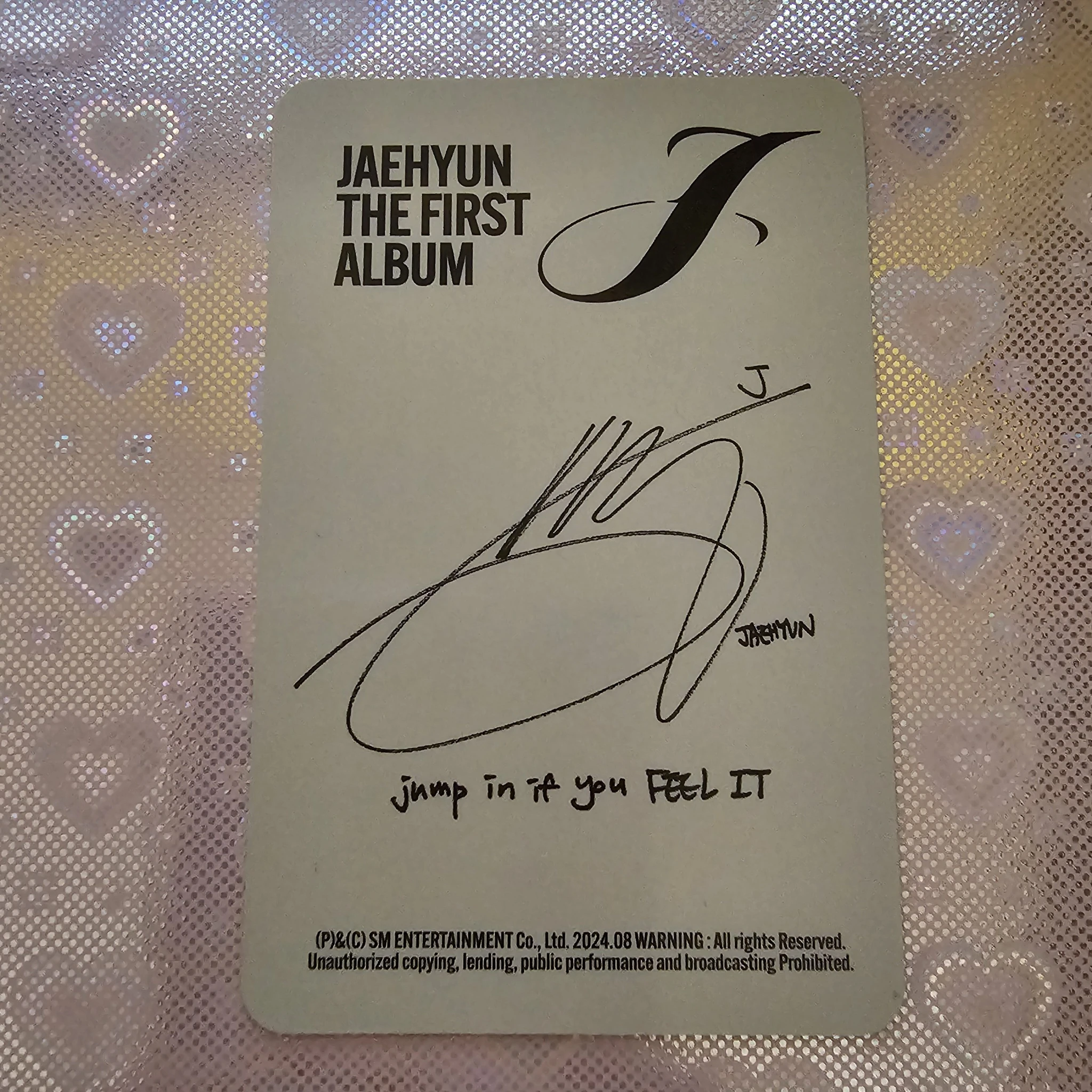 NCT Jaehyun NCT - Jaehyun - J - The 1st Album Album money clip ver. listing photo 2