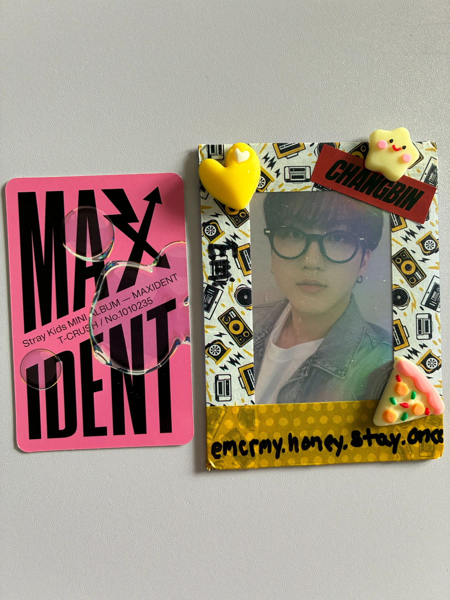 Stray Kids Seungmin Stray Kids - Seungmin - Maxident Album T-Crush Version listing photo 2