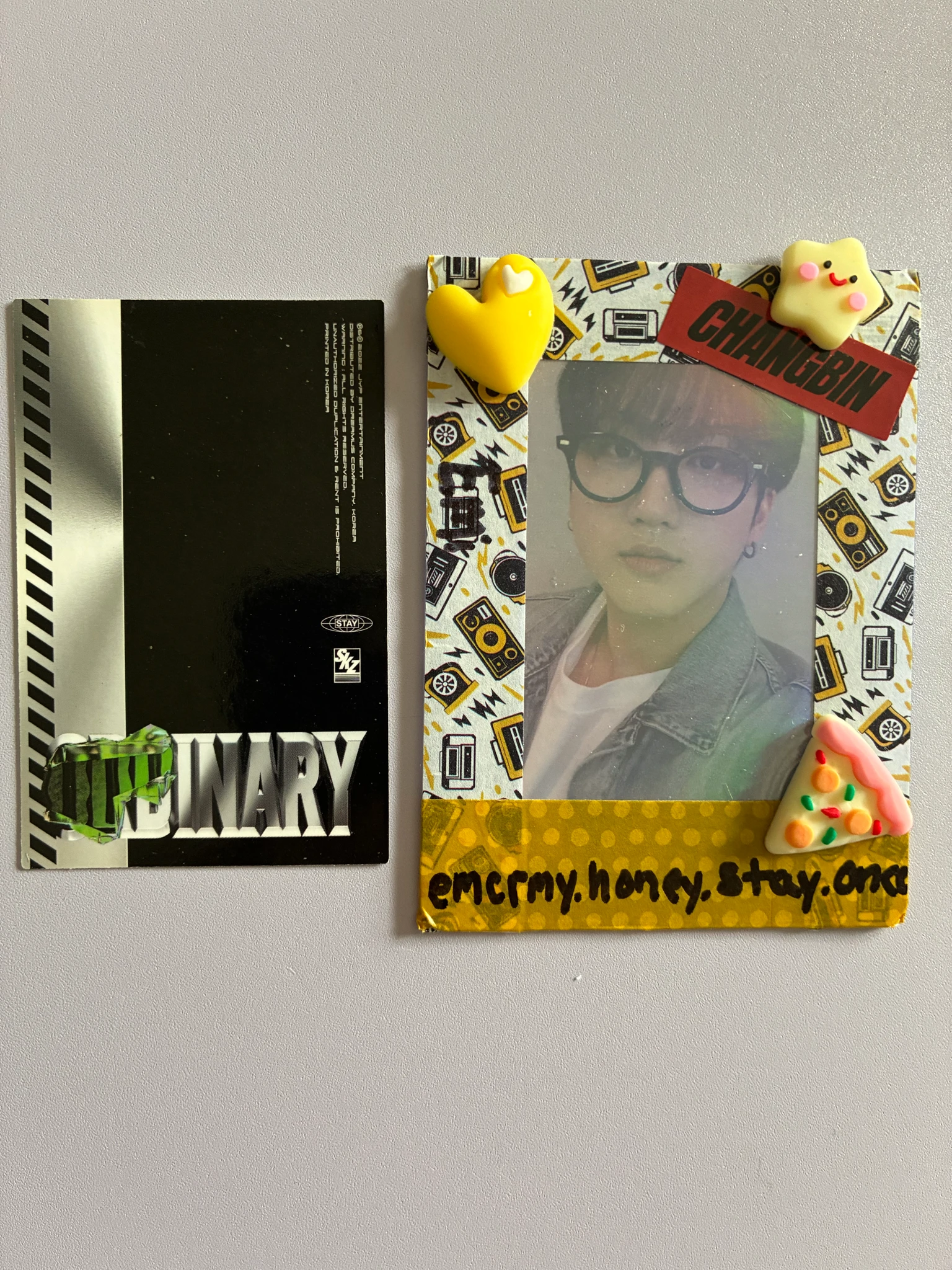Stray Kids Seungmin Stray Kids - Seungmin - Oddinary Album album photocard id card listing photo 2
