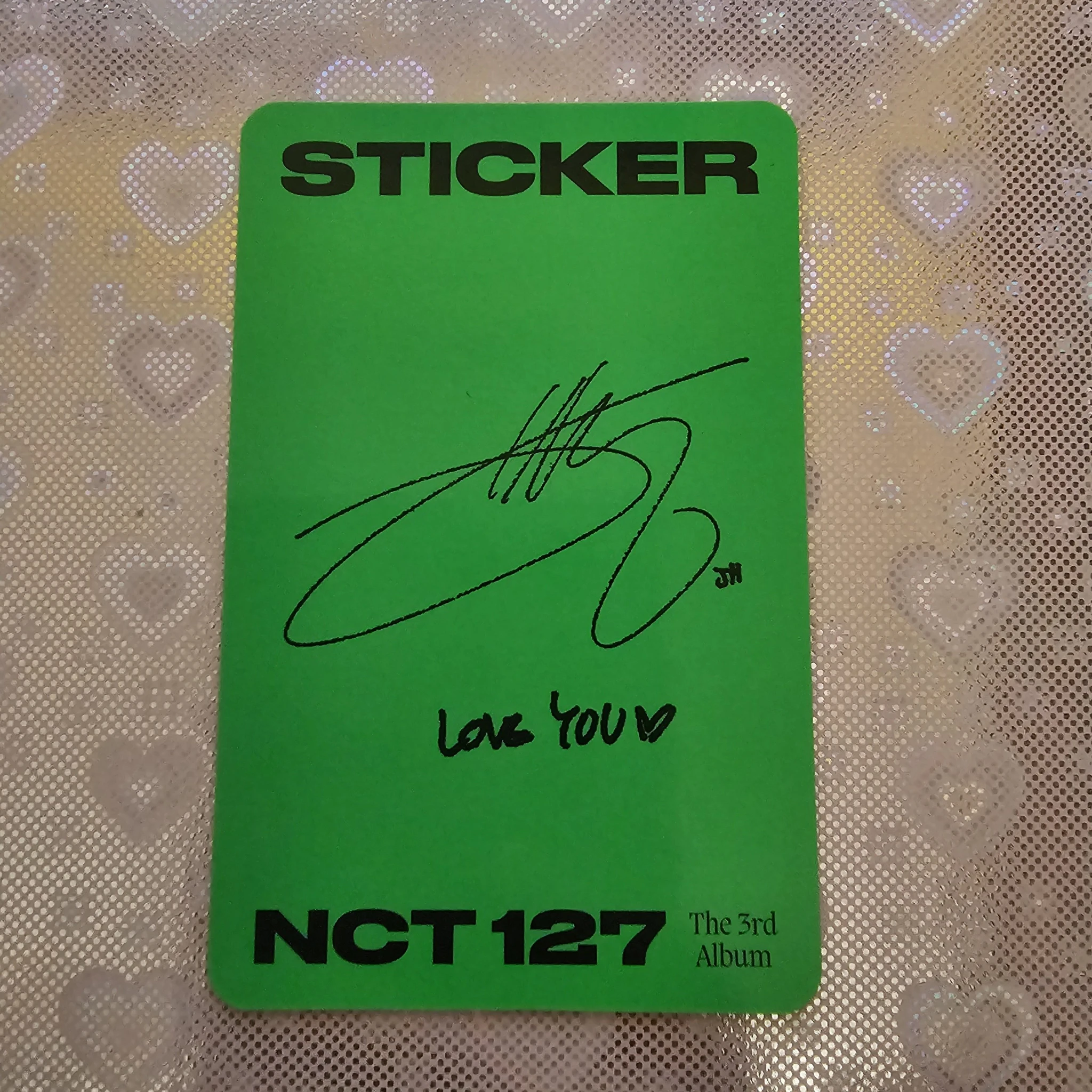 NCT 127 Jaehyun NCT 127 - Jaehyun - Sticker Album listing photo 2