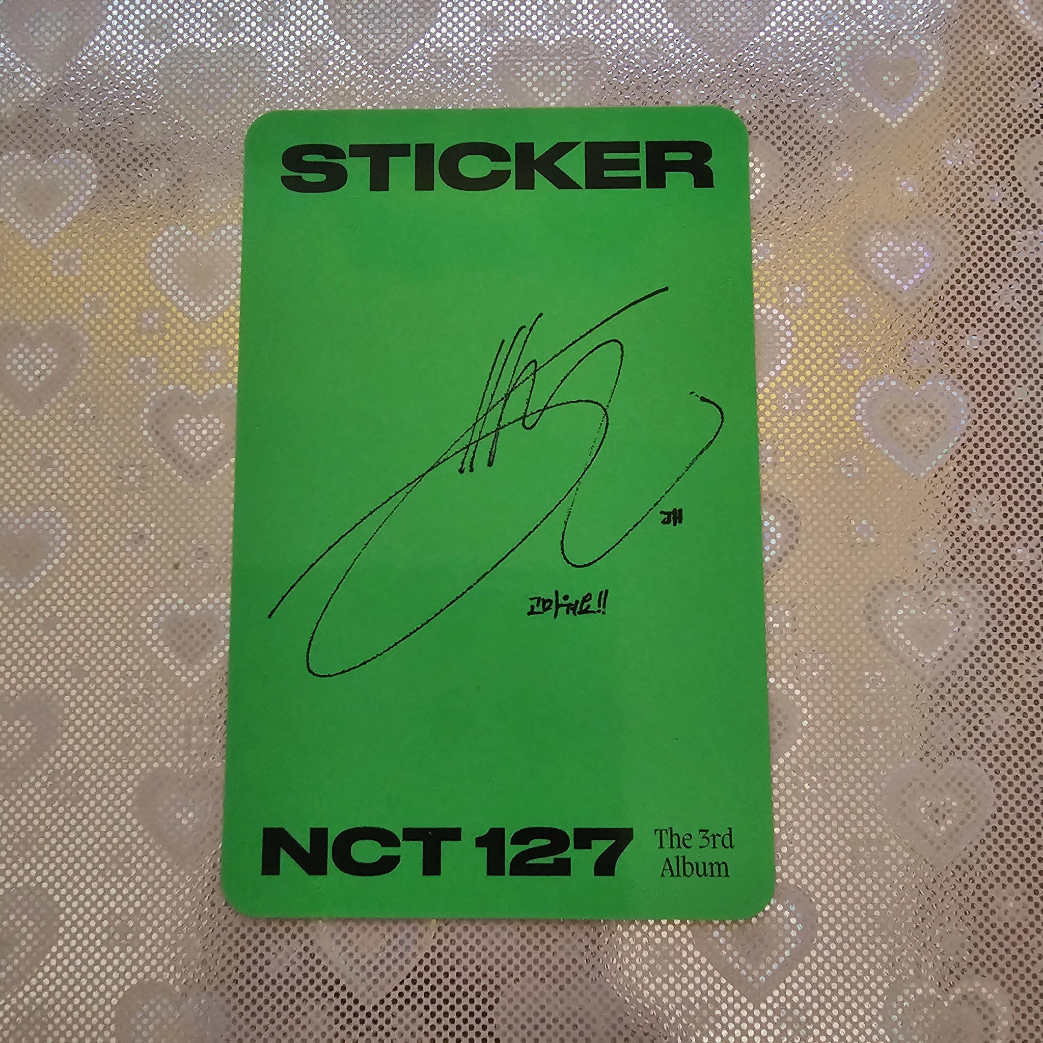 NCT 127 Jaehyun NCT 127 - Jaehyun - Sticker Album album photocard listing photo 2