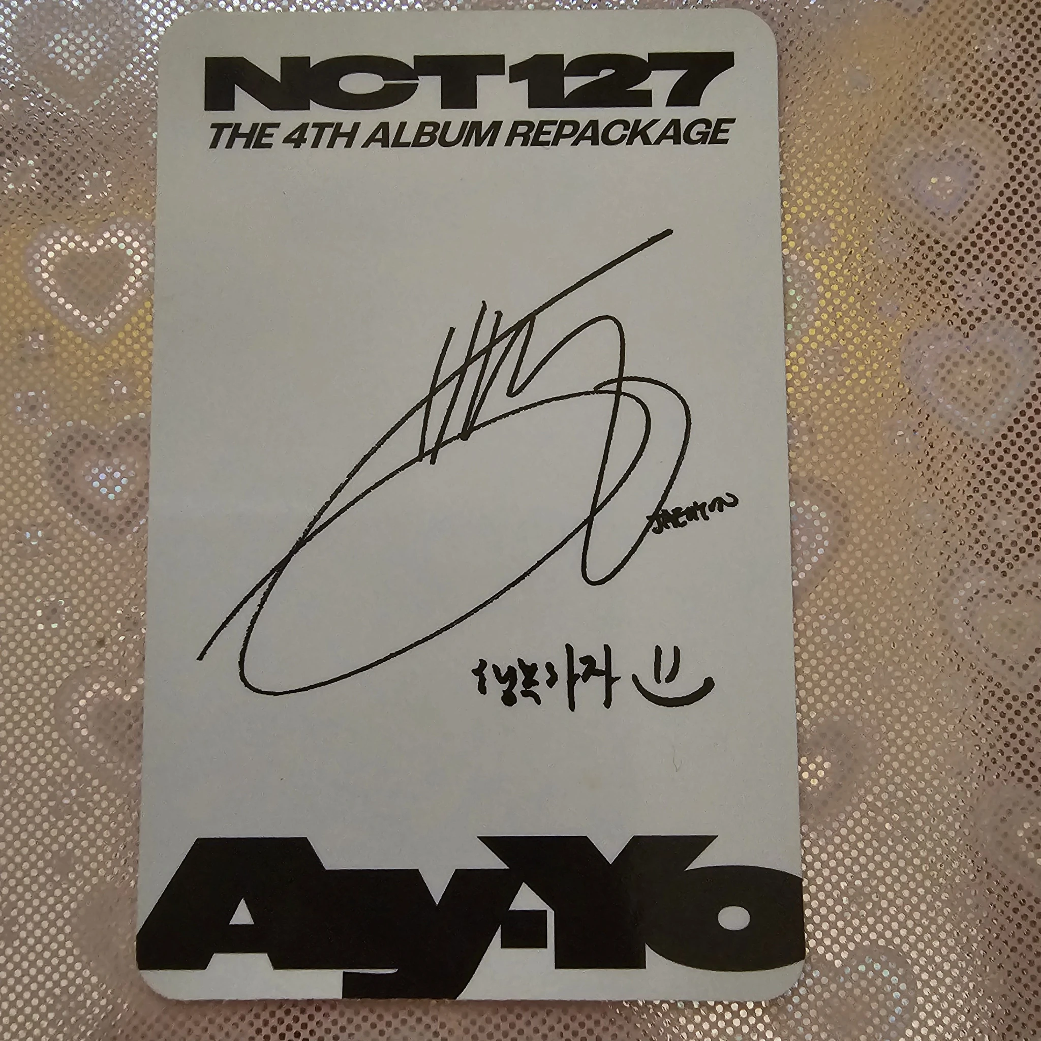 NCT 127 Jaehyun NCT 127 - Jaehyun - Ay-yo Album listing photo 2