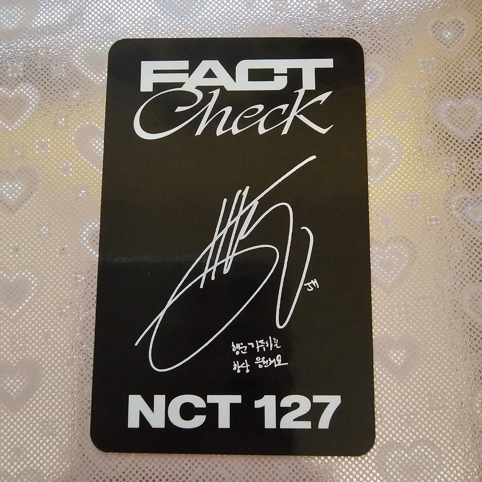 NCT 127 Jaehyun NCT 127 - Jaehyun - Fact Check Album listing photo 2
