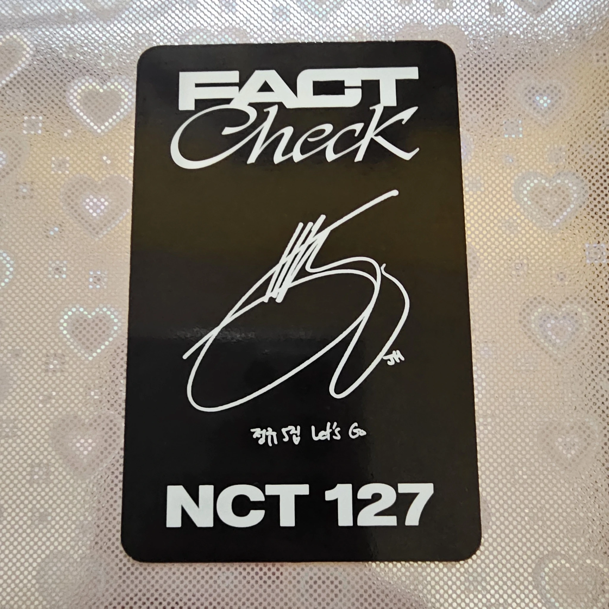 NCT 127 Jaehyun NCT 127 - Jaehyun - Fact Check Album listing photo 2