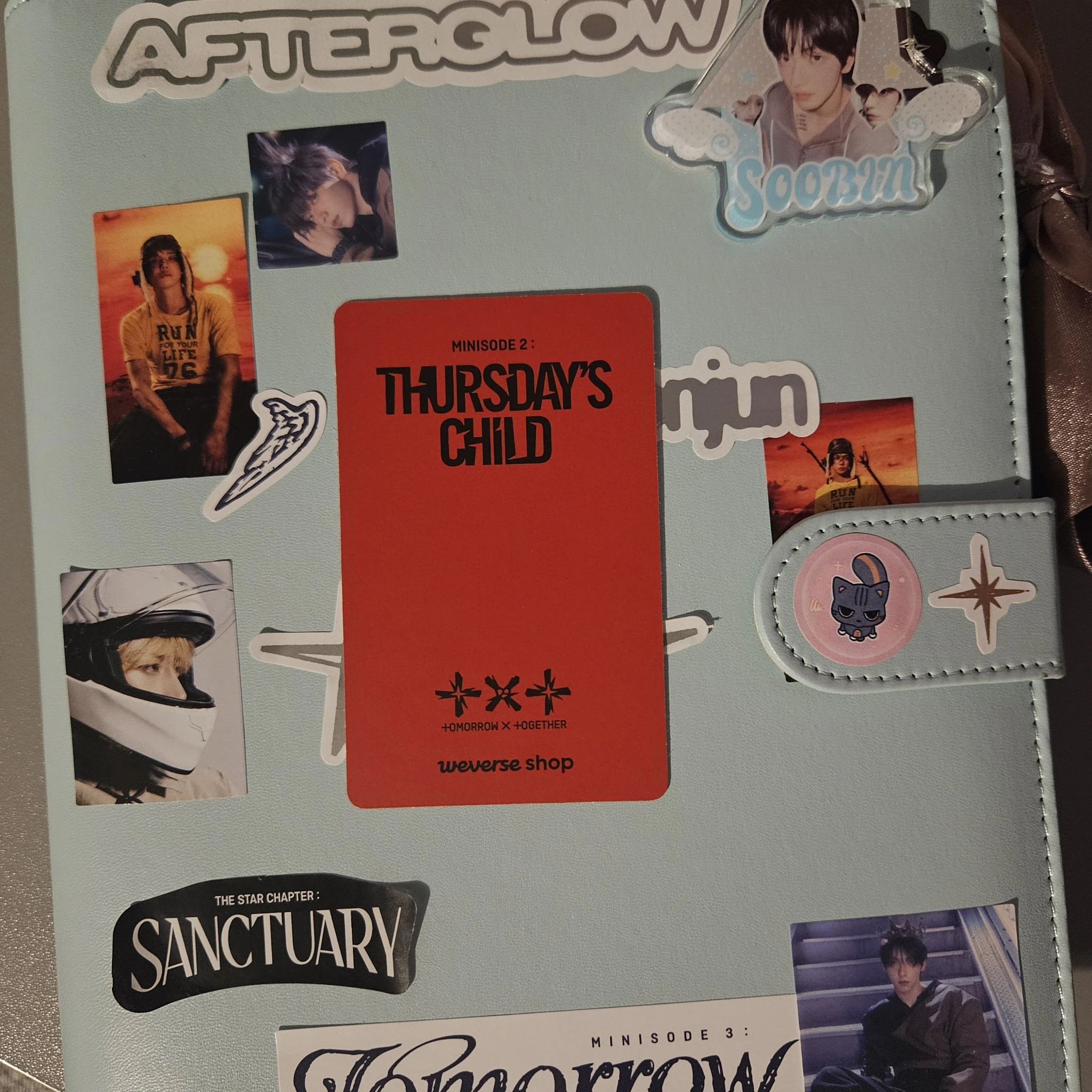 TOMORROW X TOGETHER Taehyun TOMORROW X TOGETHER - Taehyun - Minisode 2: Thursday's Child Album pre-order benefit weverse global korean album hologram listing photo 2