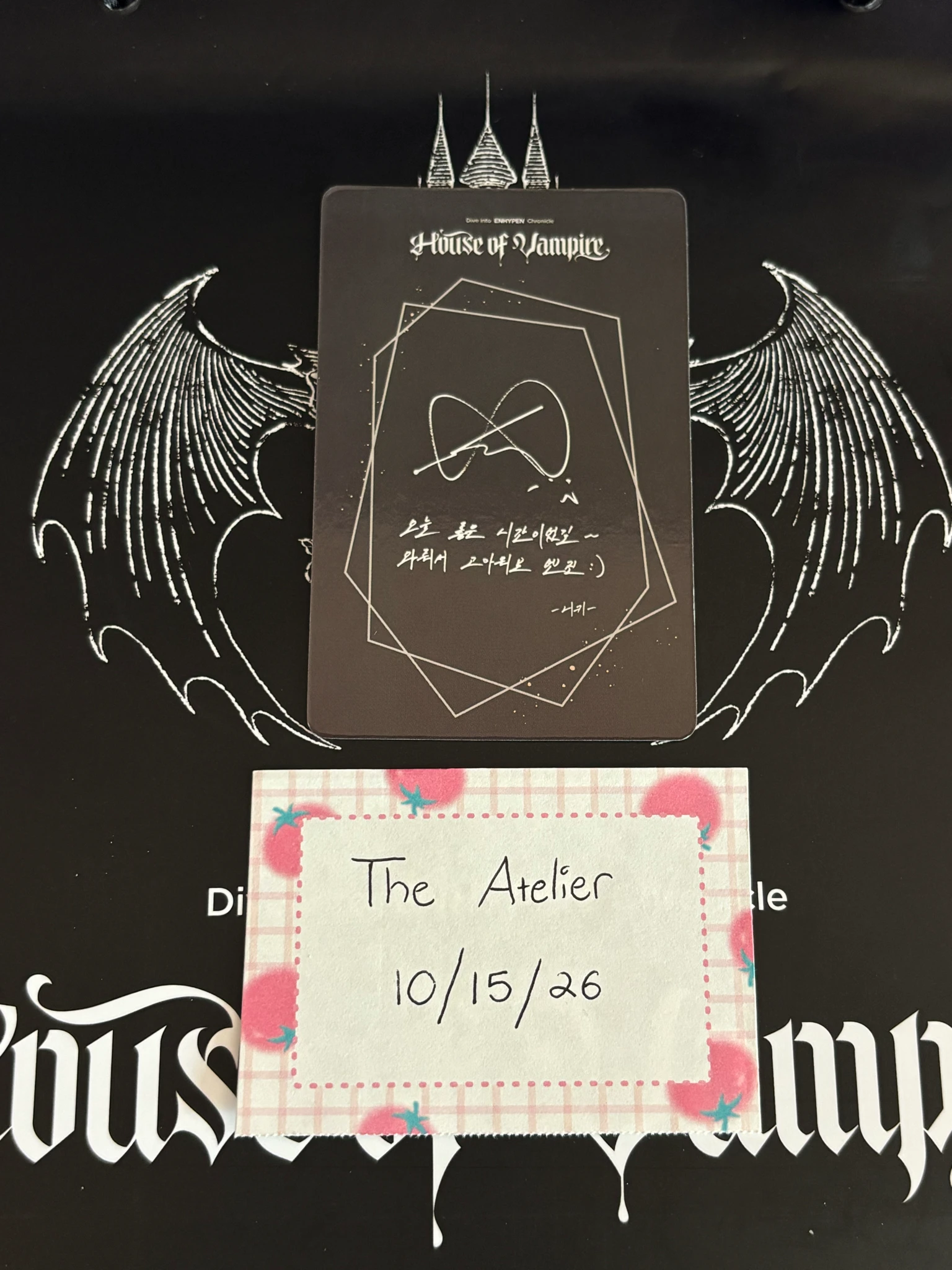 ENHYPEN Ni-ki ENHYPEN - Ni-ki - House of Vampire Event ticket benefit round 4 listing photo 2