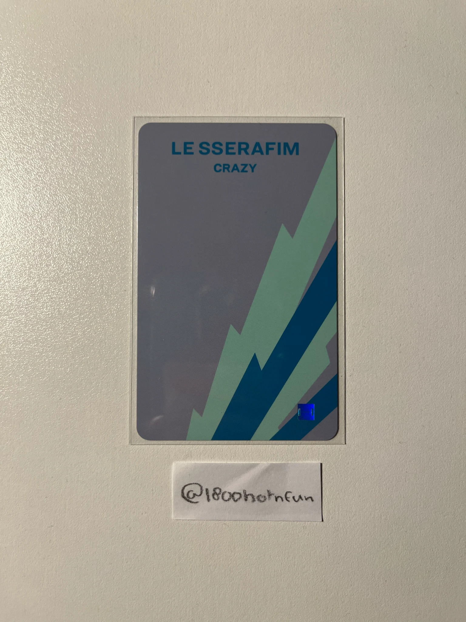 LE SSERAFIM Sakura LE SSERAFIM - Sakura - CRAZY Album withmuu lucky draw round 2 listing photo 2
