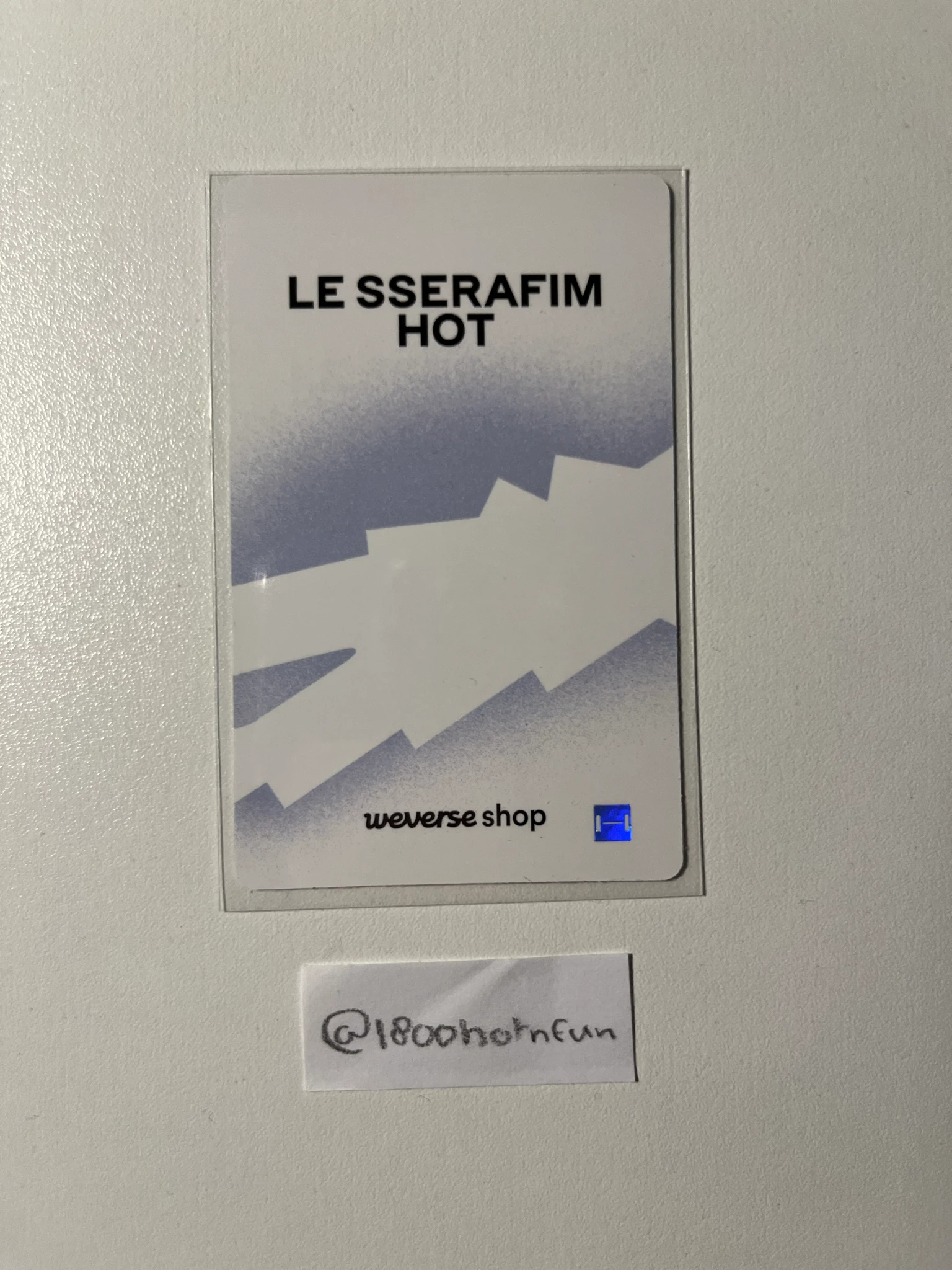 LE SSERAFIM Sakura LE SSERAFIM - Sakura - HOT Album weverse global lucky draw round 2 listing photo 2