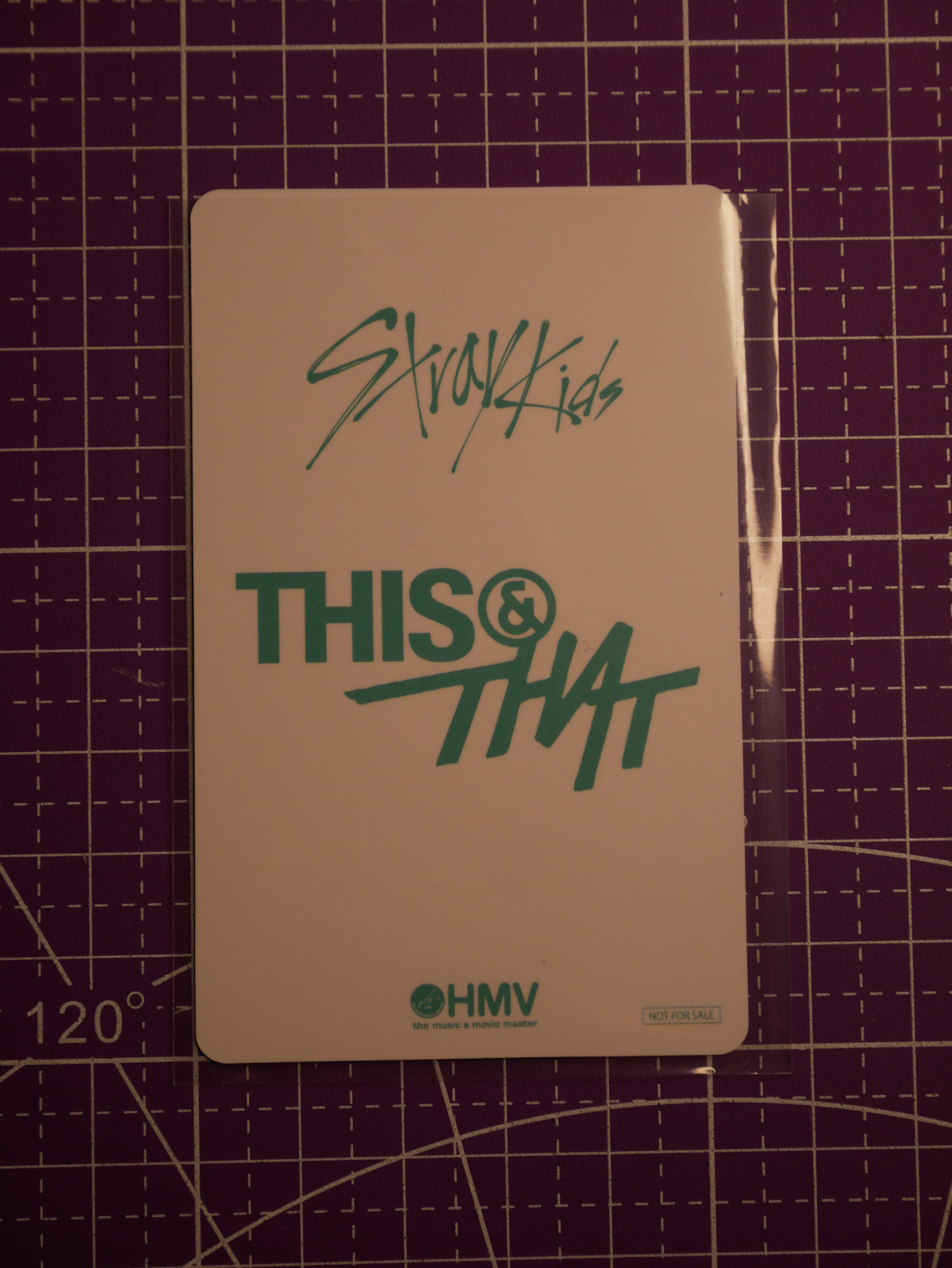 Stray Kids Seungmin Stray Kids - Seungmin - This & That Album hmv japan lucky draw (LD) A version listing photo 2