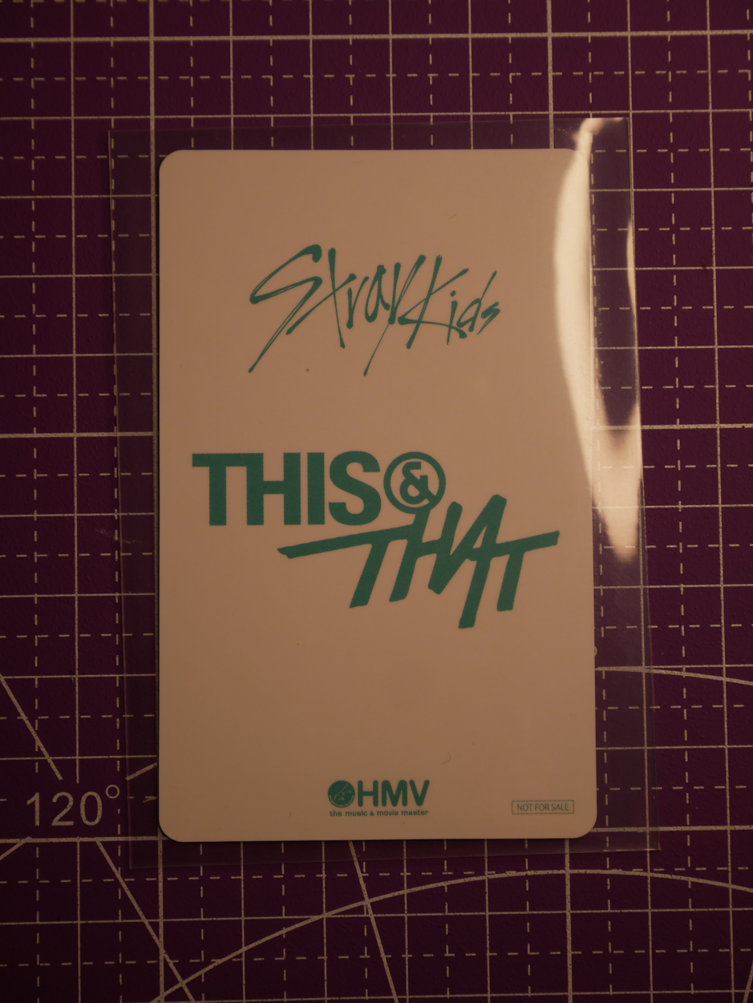 Stray Kids Bang Chan Stray Kids - Bang Chan - This & That Album lucky draw (LD) hmv japan listing photo 2