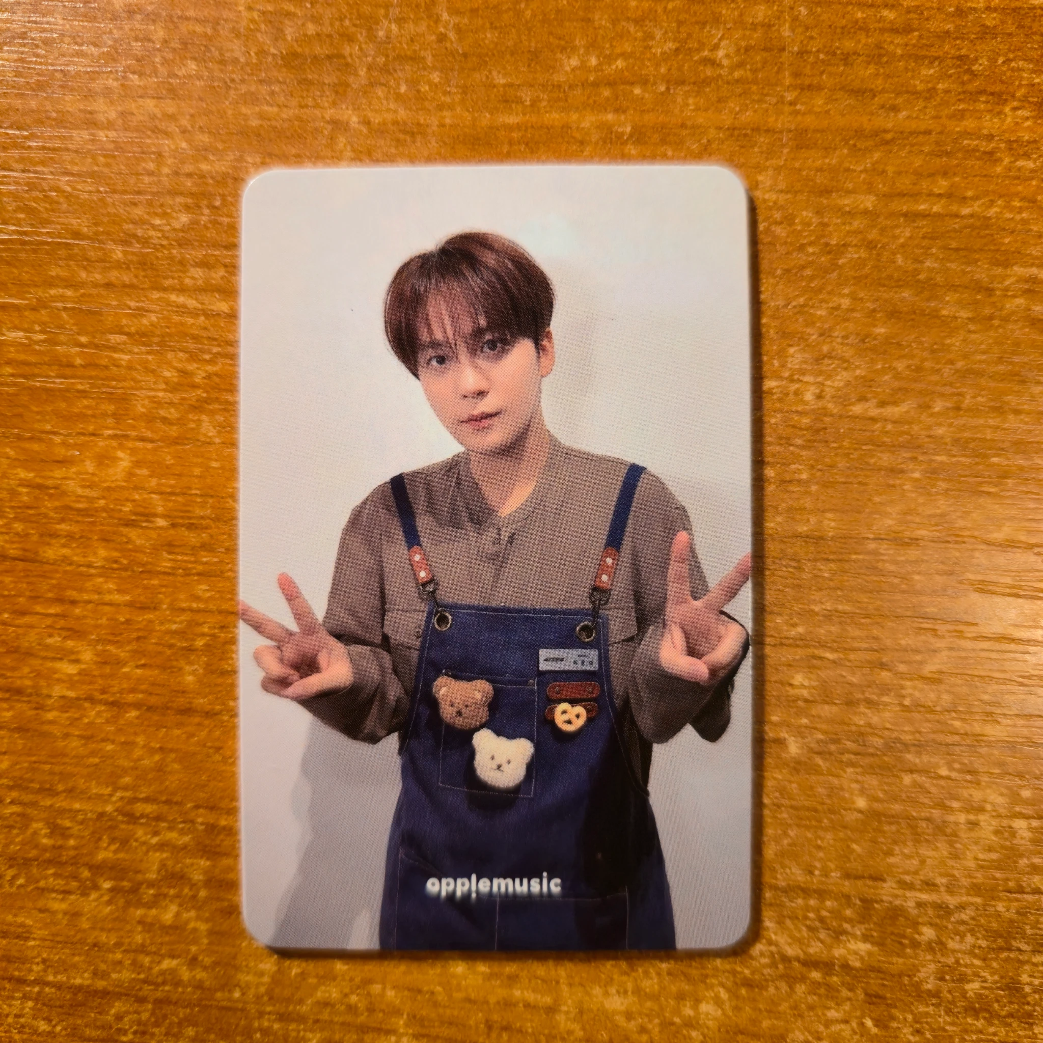 ATEEZ Jongho ATEEZ - Jongho - GOLDEN HOUR : Part.5 Album apple music round 2 double-sided video call (fancall) fansign listing photo 2