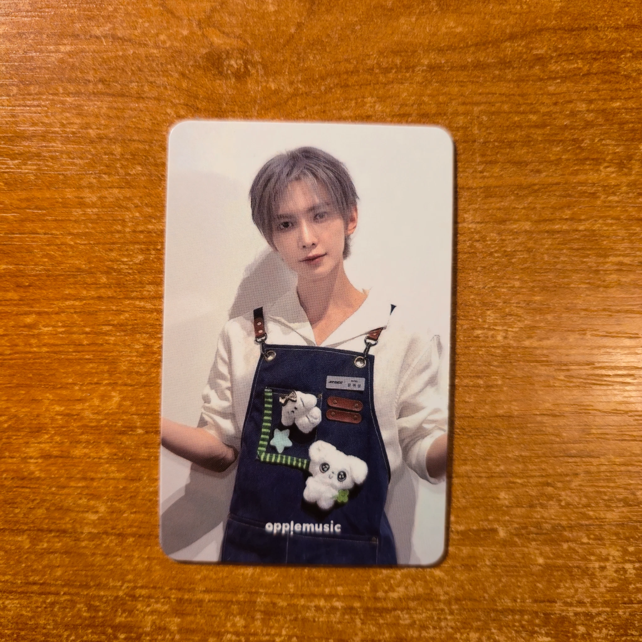 ATEEZ Yeosang ATEEZ - Yeosang - GOLDEN HOUR : Part.5 Album fansign apple music round 3 double-sided listing photo 2