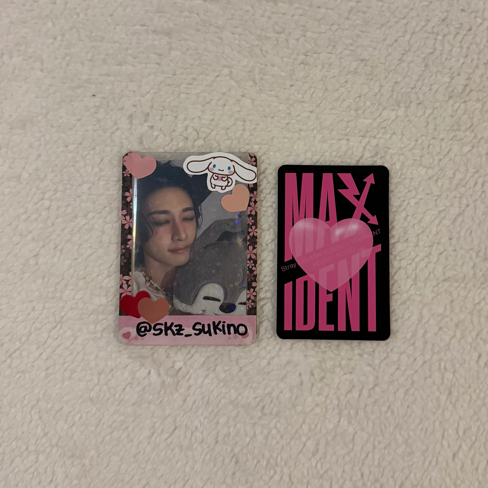 Stray Kids Felix Stray Kids - Felix - Maxident Album album photocard heart version listing photo 2