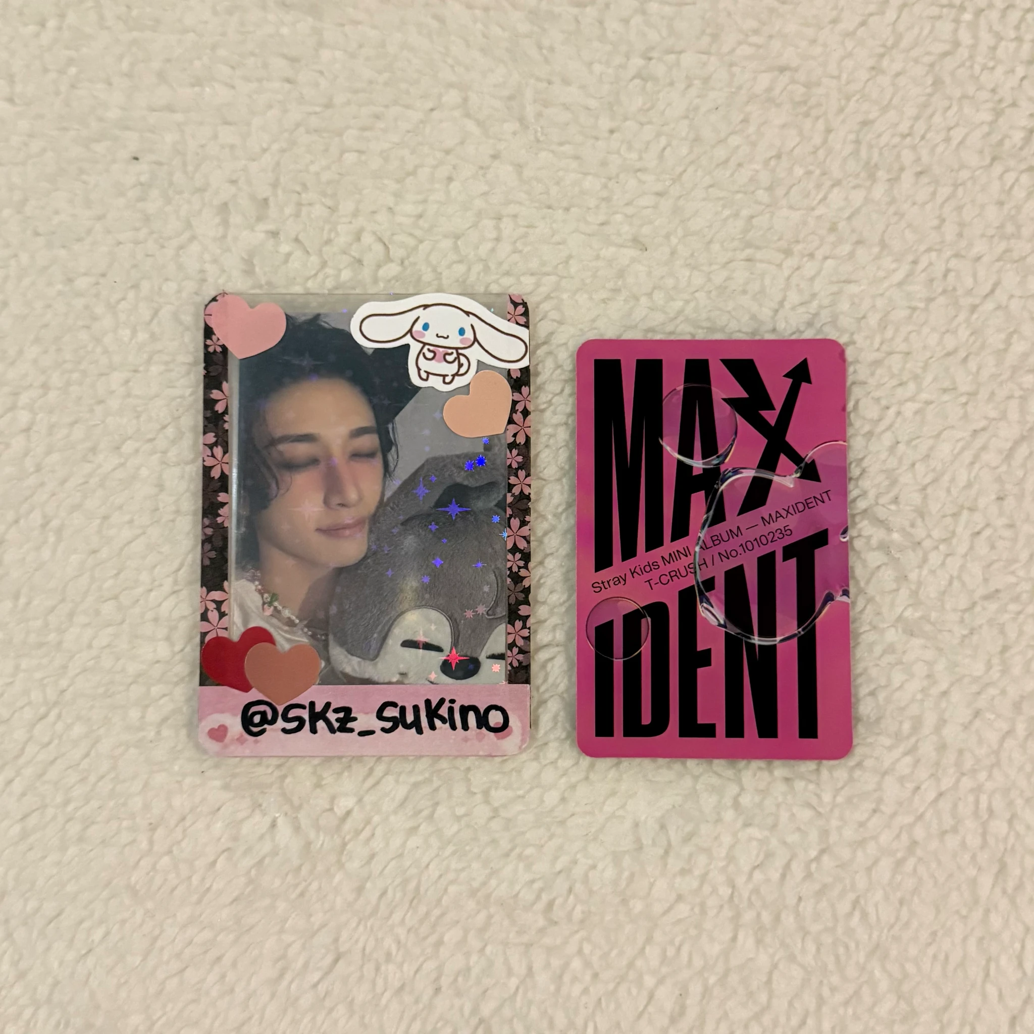 Stray Kids Felix Stray Kids - Felix - Maxident Album album photocard t-crush version listing photo 2