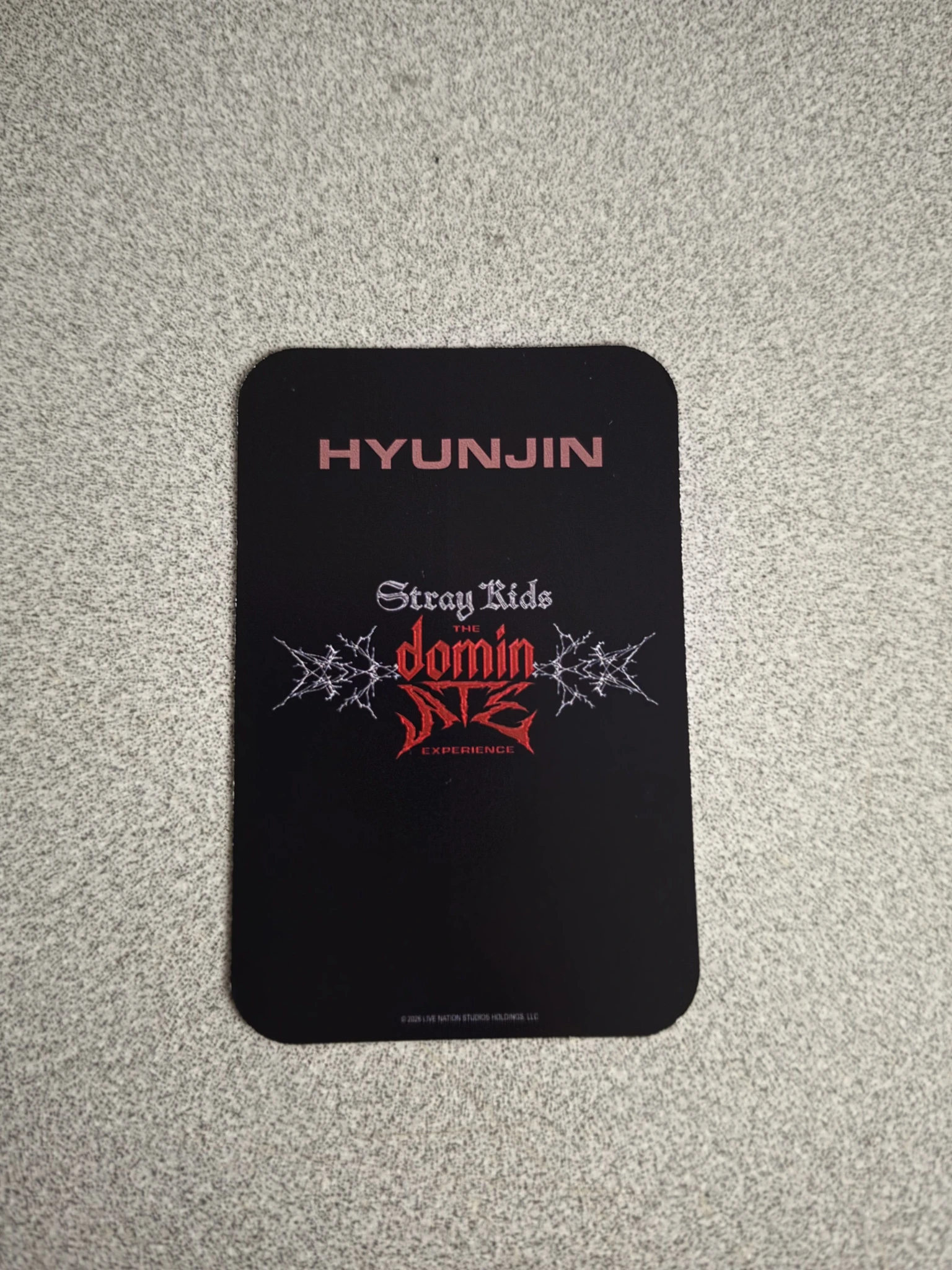 Stray Kids Hyunjin Stray Kids - Hyunjin - Stray Kids : The dominATE Experience Event photocard set listing photo 2