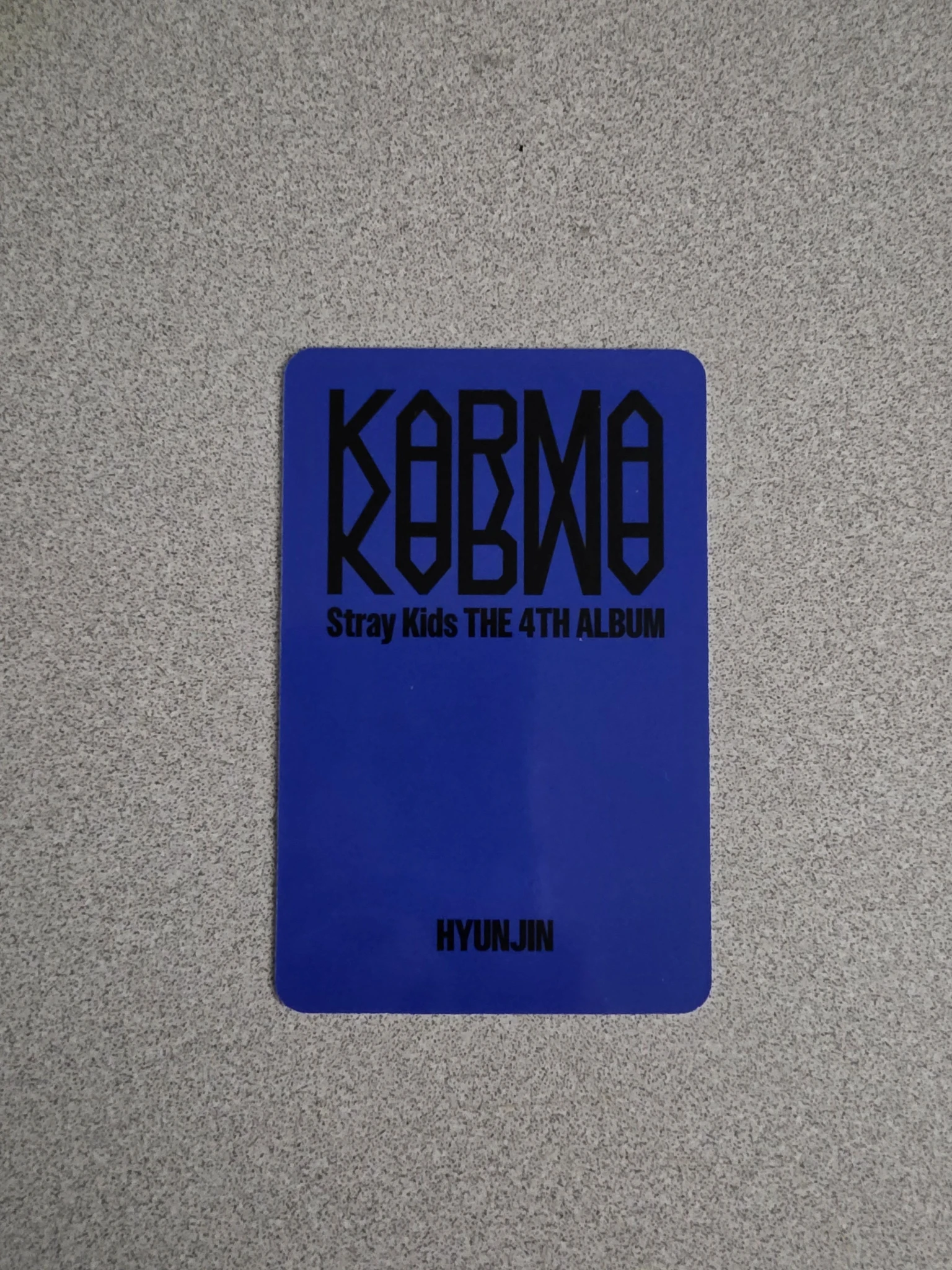 Stray Kids Hyunjin Stray Kids - Hyunjin - KARMA Album album photocard pre-order benefit Skzoo Ver listing photo 2
