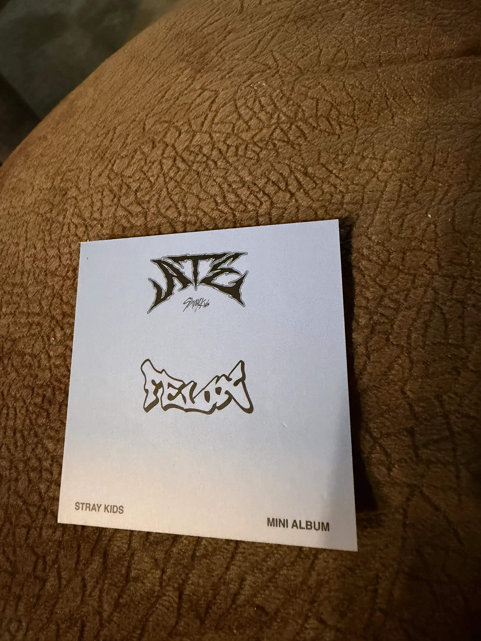 Stray Kids Felix Stray Kids - Felix - ATE Album accordion version album inclusion lip card listing photo 2