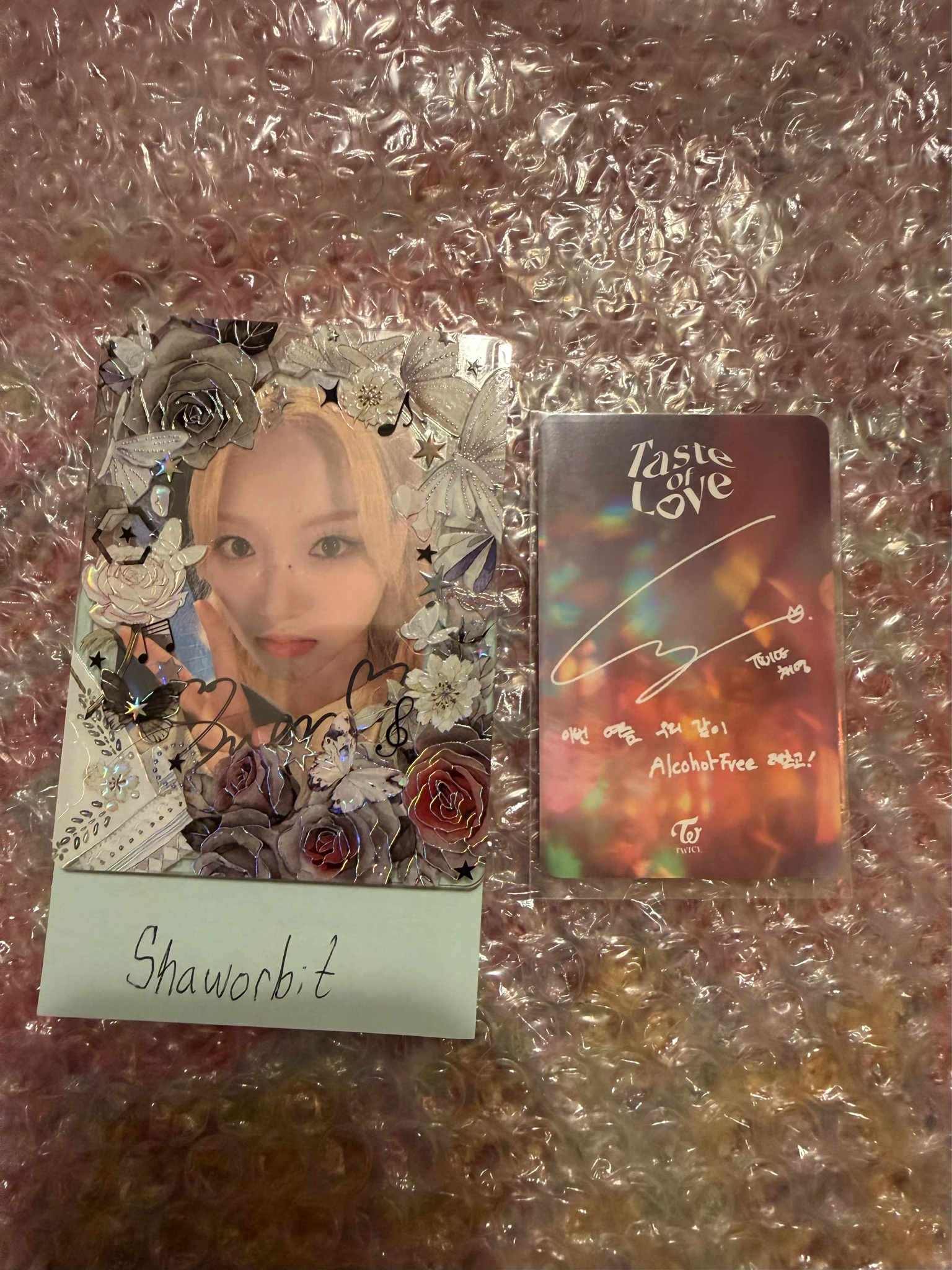 TWICE Chaeyoung TWICE - Chaeyoung - Taste of Love Album album photocard listing photo 2