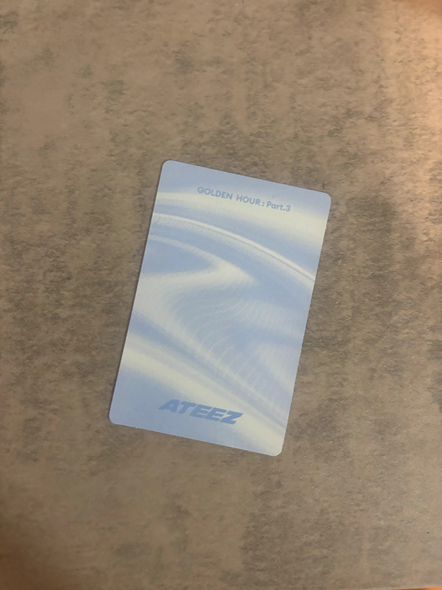 ATEEZ Yeosang ATEEZ - Yeosang - Golden Hour : Part.3 Album poca album photocard 2 listing photo 2