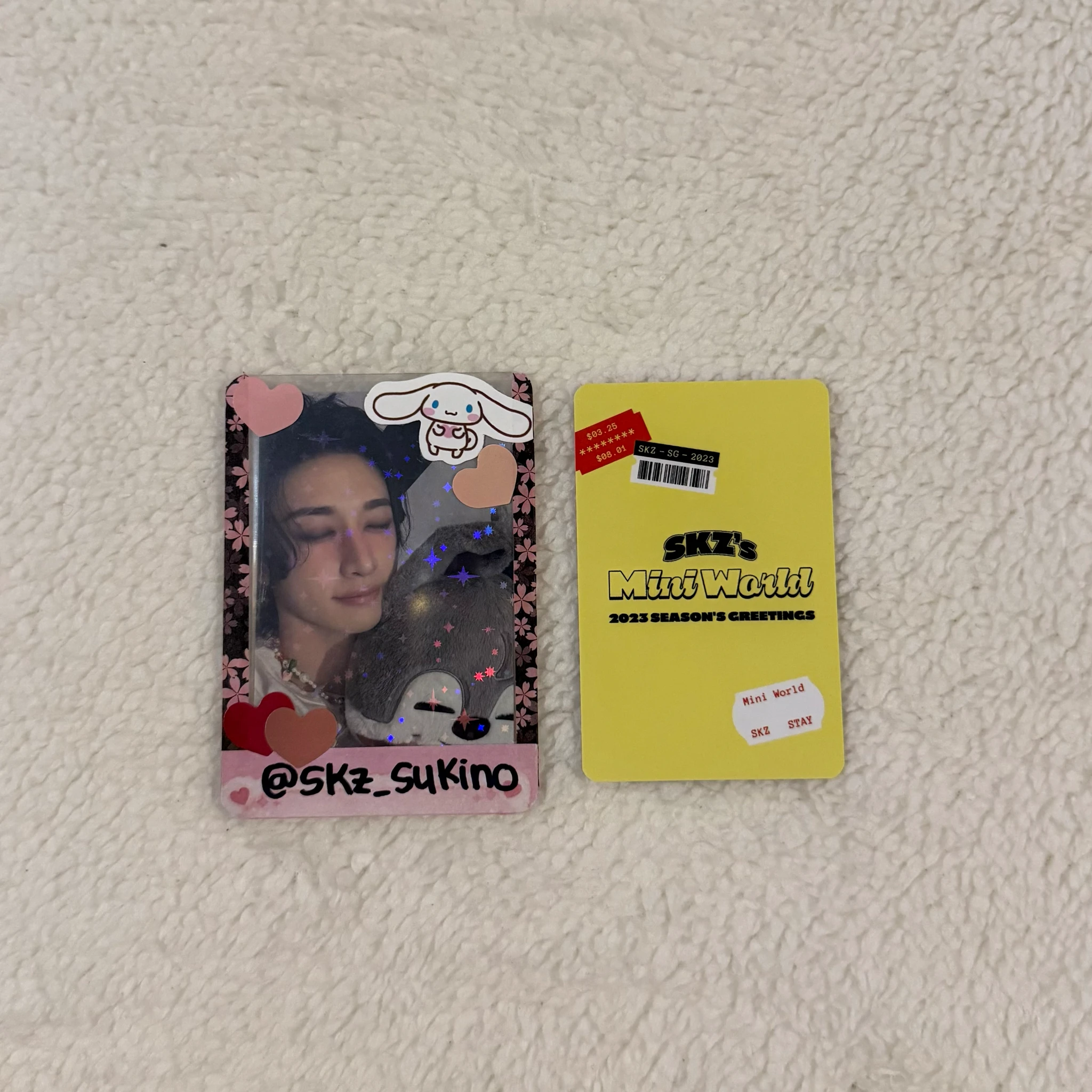 Stray Kids Felix Stray Kids - Felix - 2023 Season's Greetings - SKZ's Mini World Other photocard set listing photo 2