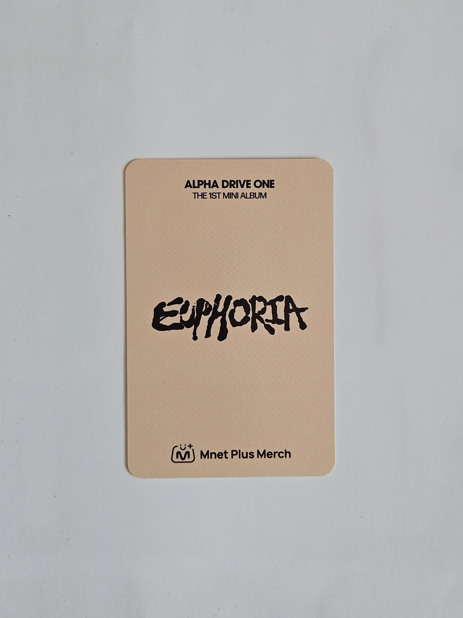 ALPHA DRIVE ONE Anxin ALPHA DRIVE ONE - Anxin - EUPHORIA Album pob (pre-order benefit) mnet plus merch jewel case version listing photo 2