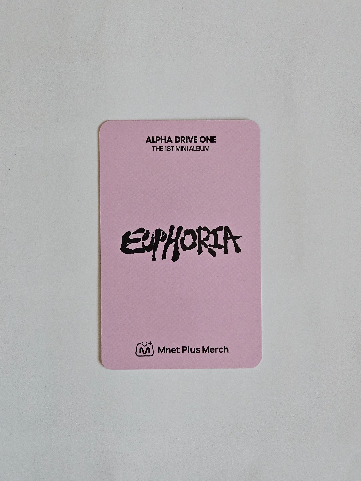 ALPHA DRIVE ONE Anxin ALPHA DRIVE ONE - Anxin - EUPHORIA Album mnet plus fansign offline listing photo 2