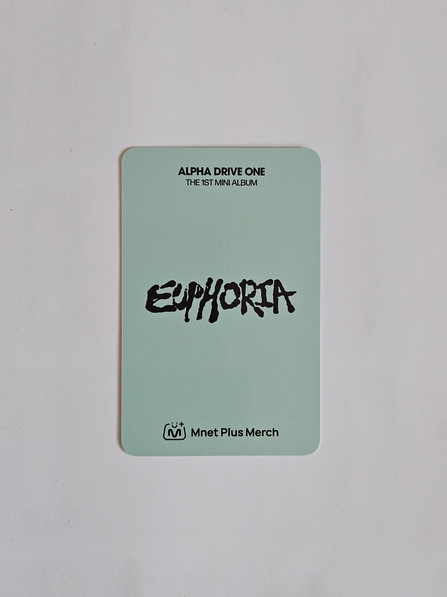 ALPHA DRIVE ONE Anxin ALPHA DRIVE ONE - Anxin - EUPHORIA Album online fansign mnet plus listing photo 2