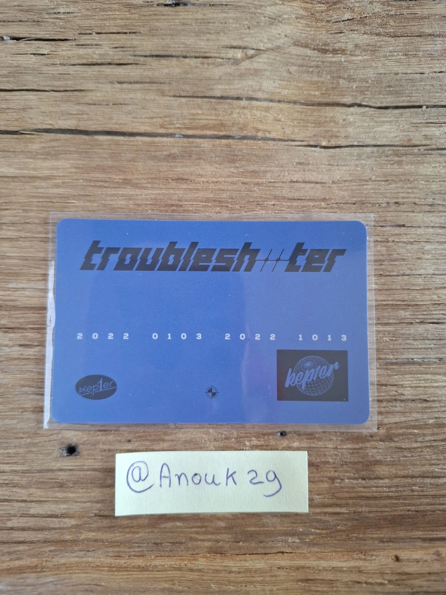 Kep1er Mashiro Kep1er - Mashiro - TROUBLESHOOTER Album id card listing photo 2