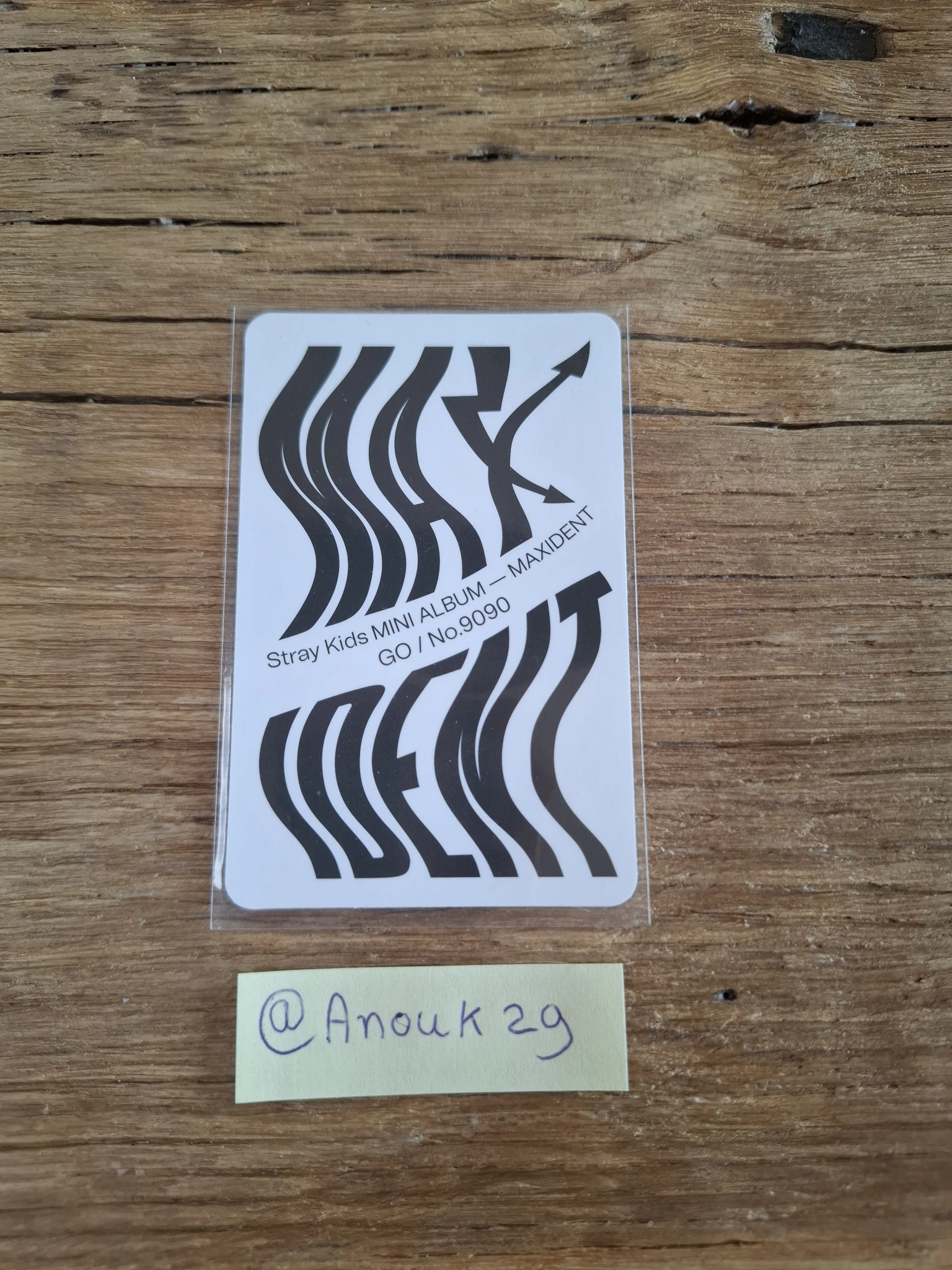 Stray Kids Changbin Stray Kids - Changbin - Maxident Album album photocard listing photo 2