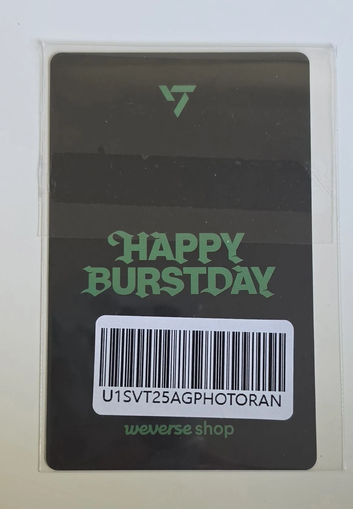 SEVENTEEN Dino SEVENTEEN - Dino - HAPPY BURSTDAY Album weverse shop global (wvg) pob (pre-order benefit) listing photo 2
