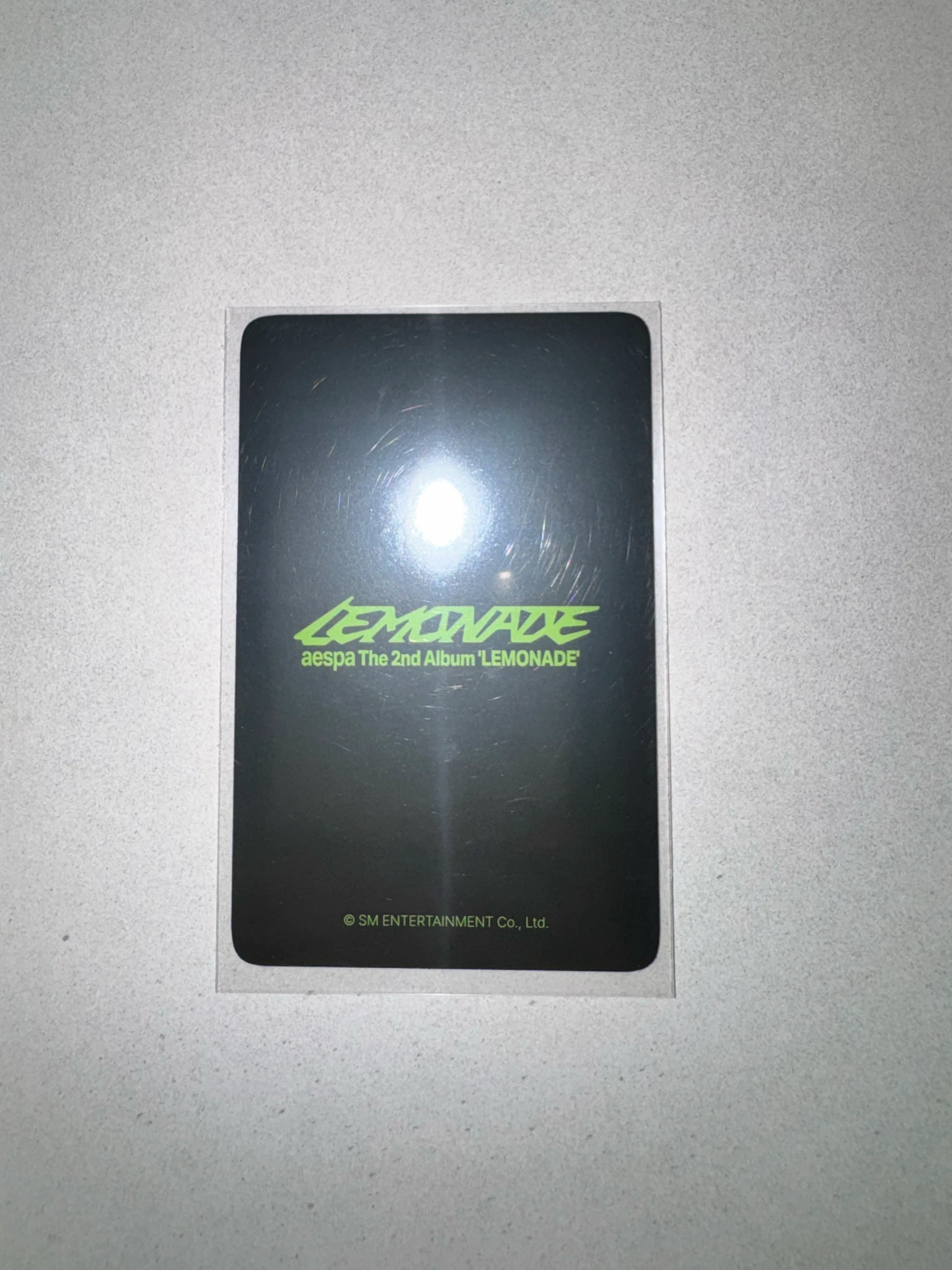 aespa Ningning aespa - Ningning - Lemonade Album fansign everline listing photo 2