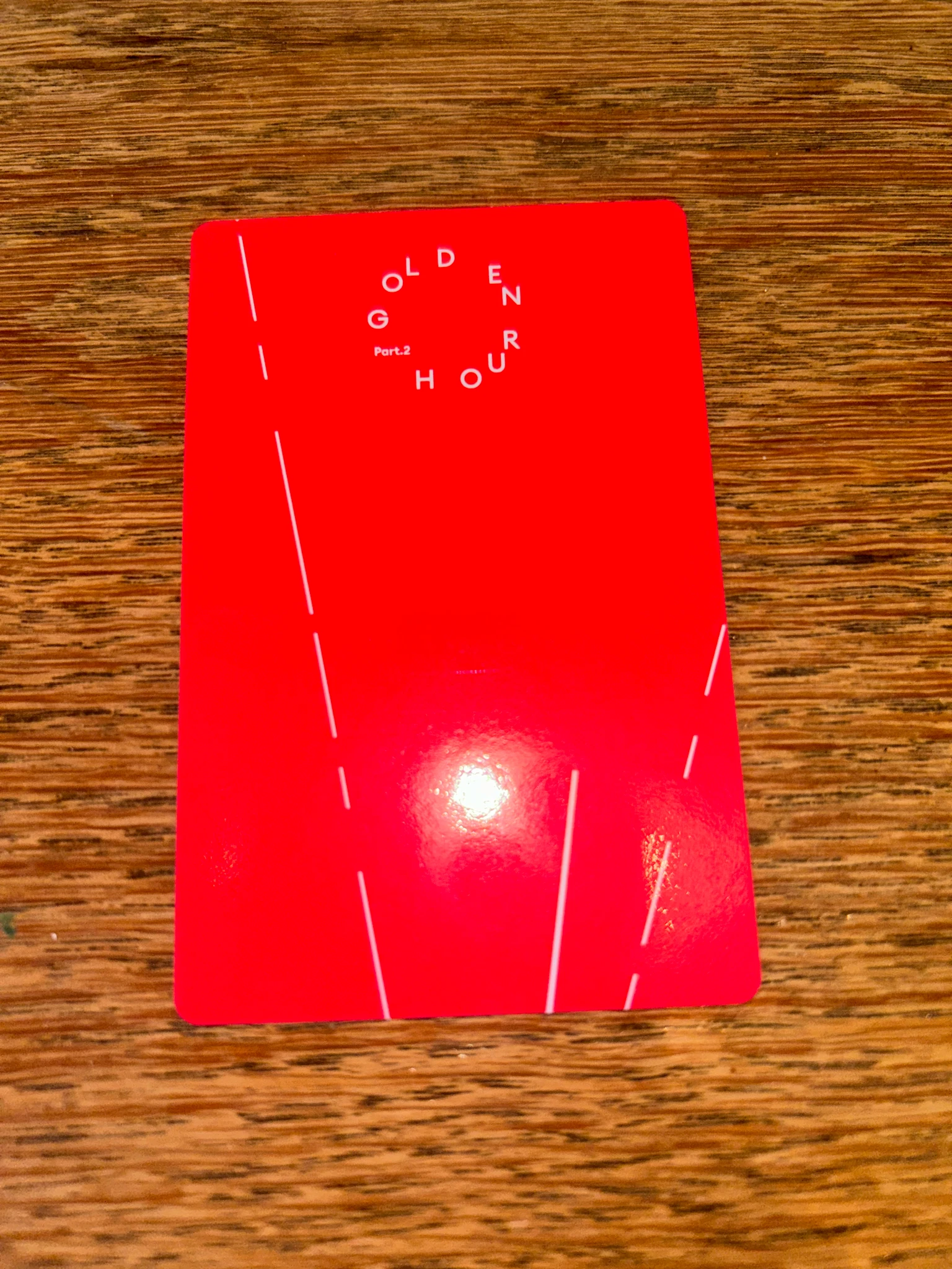 ATEEZ Hongjoong ATEEZ - Hongjoong - Golden Hour : Part 2 Album album photocard Diary Ver. a ver. listing photo 2