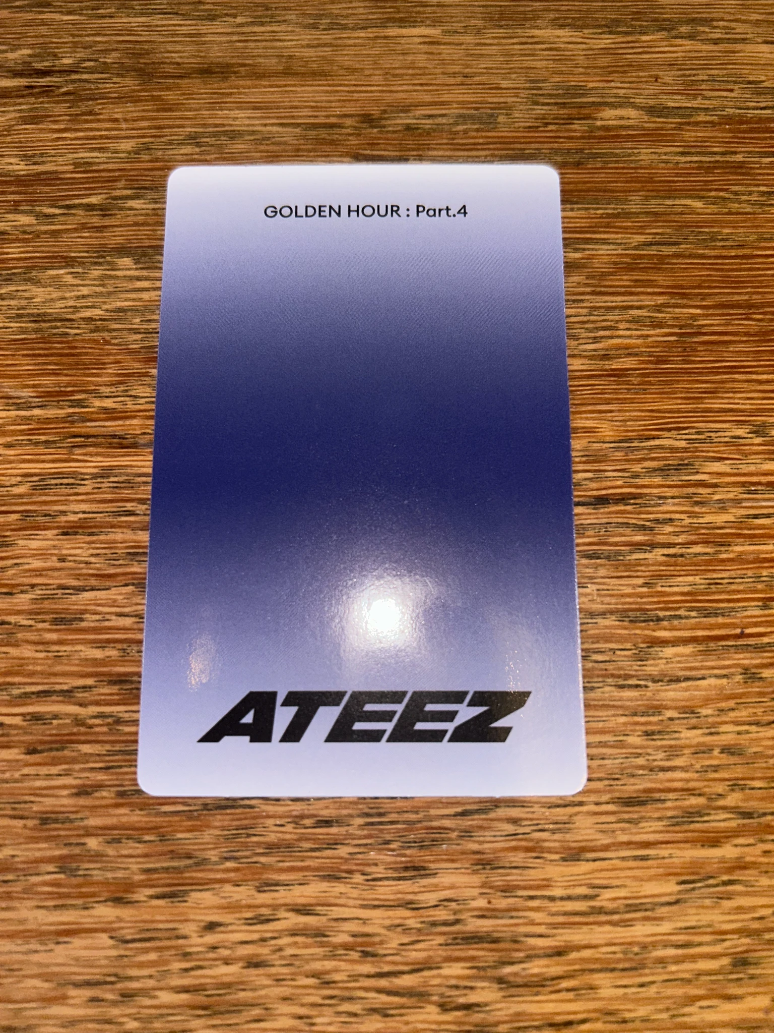 ATEEZ Hongjoong ATEEZ - Hongjoong - Golden Hour : Part.4 Album poca album A version listing photo 2
