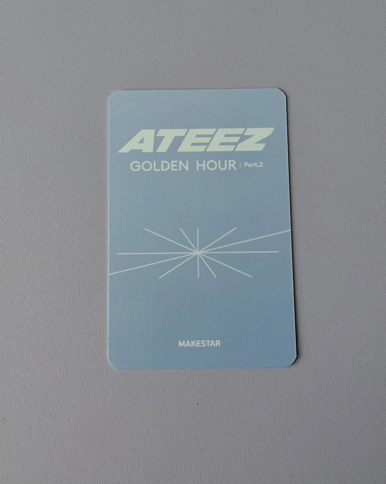 ATEEZ Yeosang ATEEZ - Yeosang - Golden Hour : Part 2 Album makestar lucky draw version 1 listing photo 2