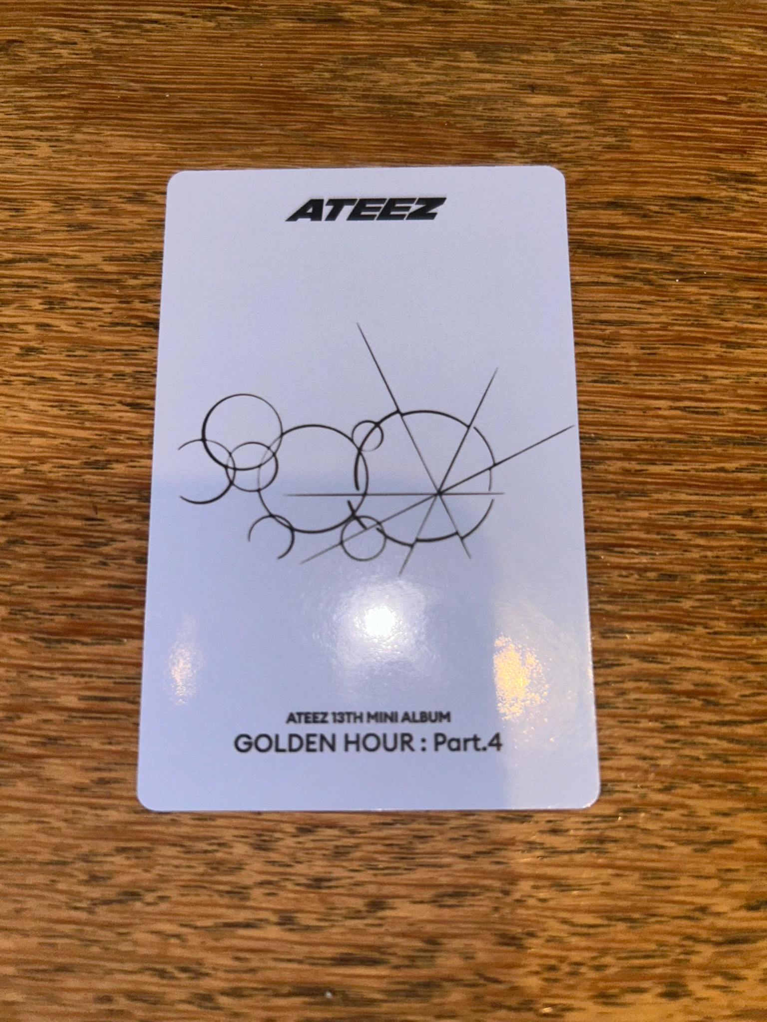 ATEEZ Yeosang ATEEZ - Yeosang - Golden Hour : Part.4 Album pob (pre-order benefit) toktoq listing photo 2