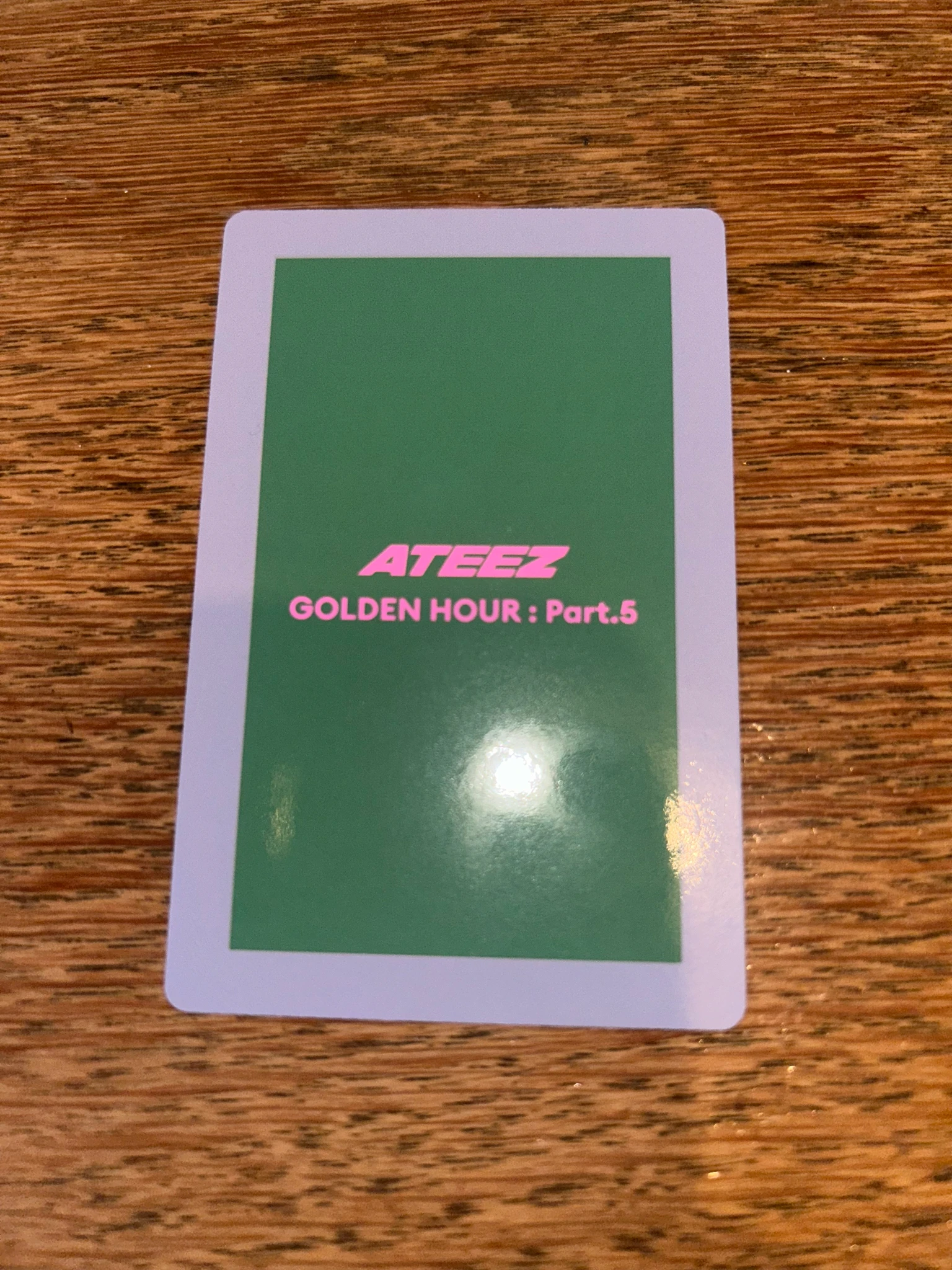 ATEEZ Yeosang ATEEZ - Yeosang - GOLDEN HOUR : Part.5 Album album photocard diary version listing photo 2