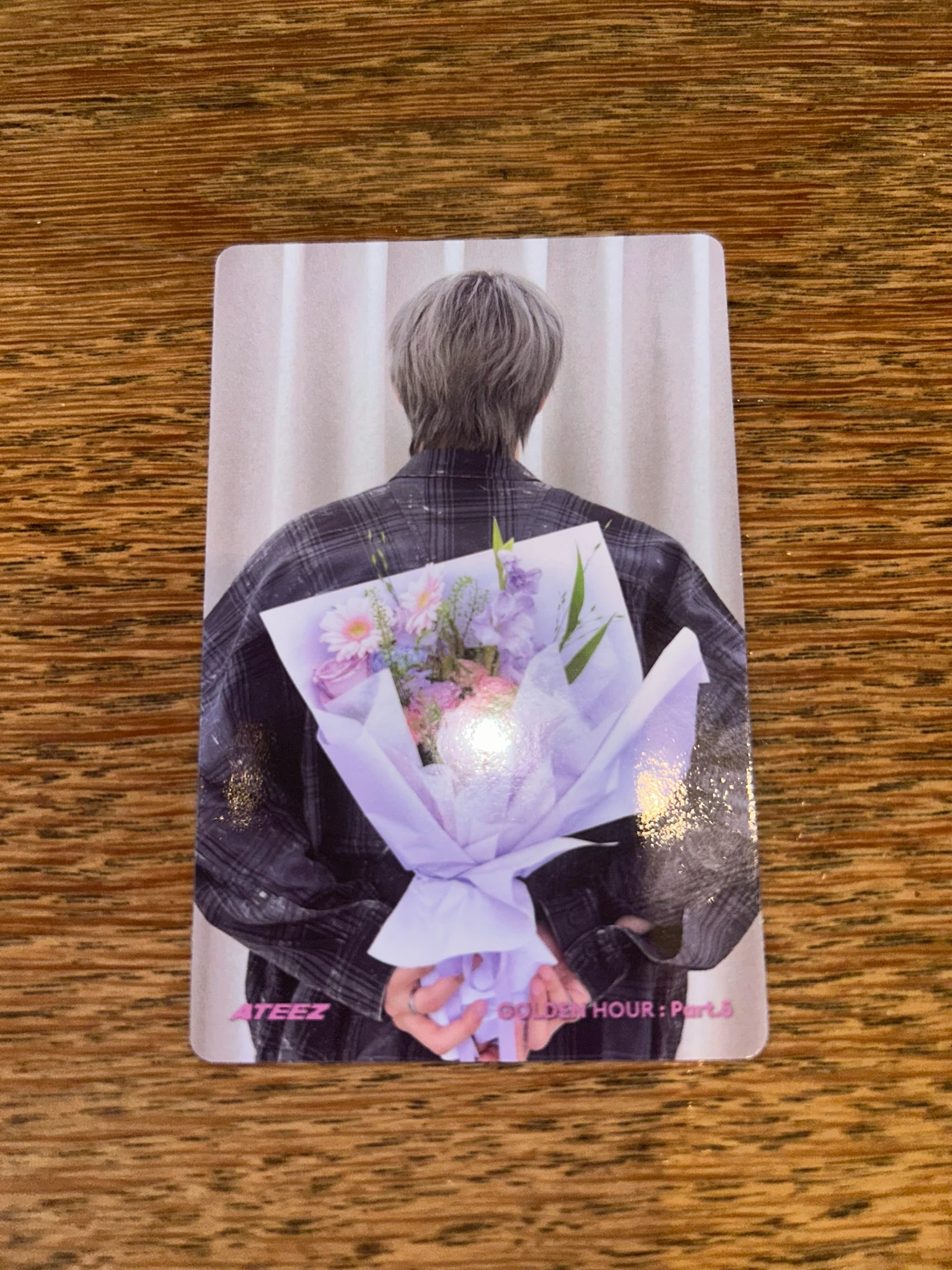 ATEEZ Mingi ATEEZ - Mingi - GOLDEN HOUR : Part.5 Album pob (pre-order benefit) toktoq digipack version listing photo 2