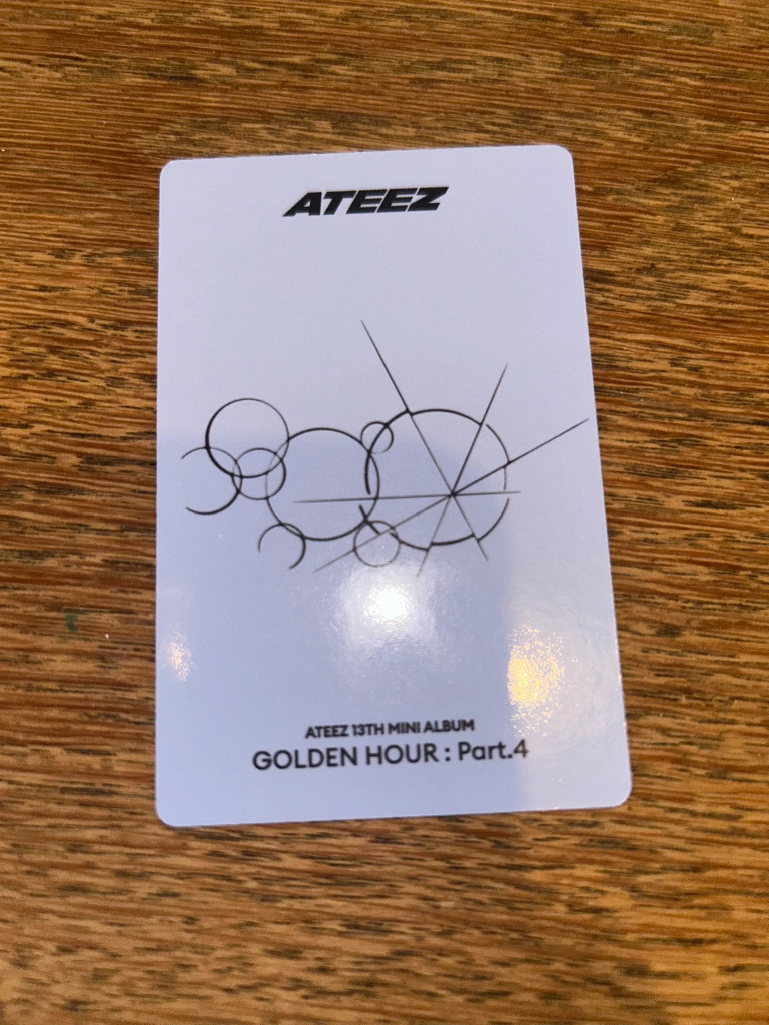 ATEEZ Mingi ATEEZ - Mingi - Golden Hour : Part.4 Album toktoq pob (pre-order benefit) photobook version listing photo 2