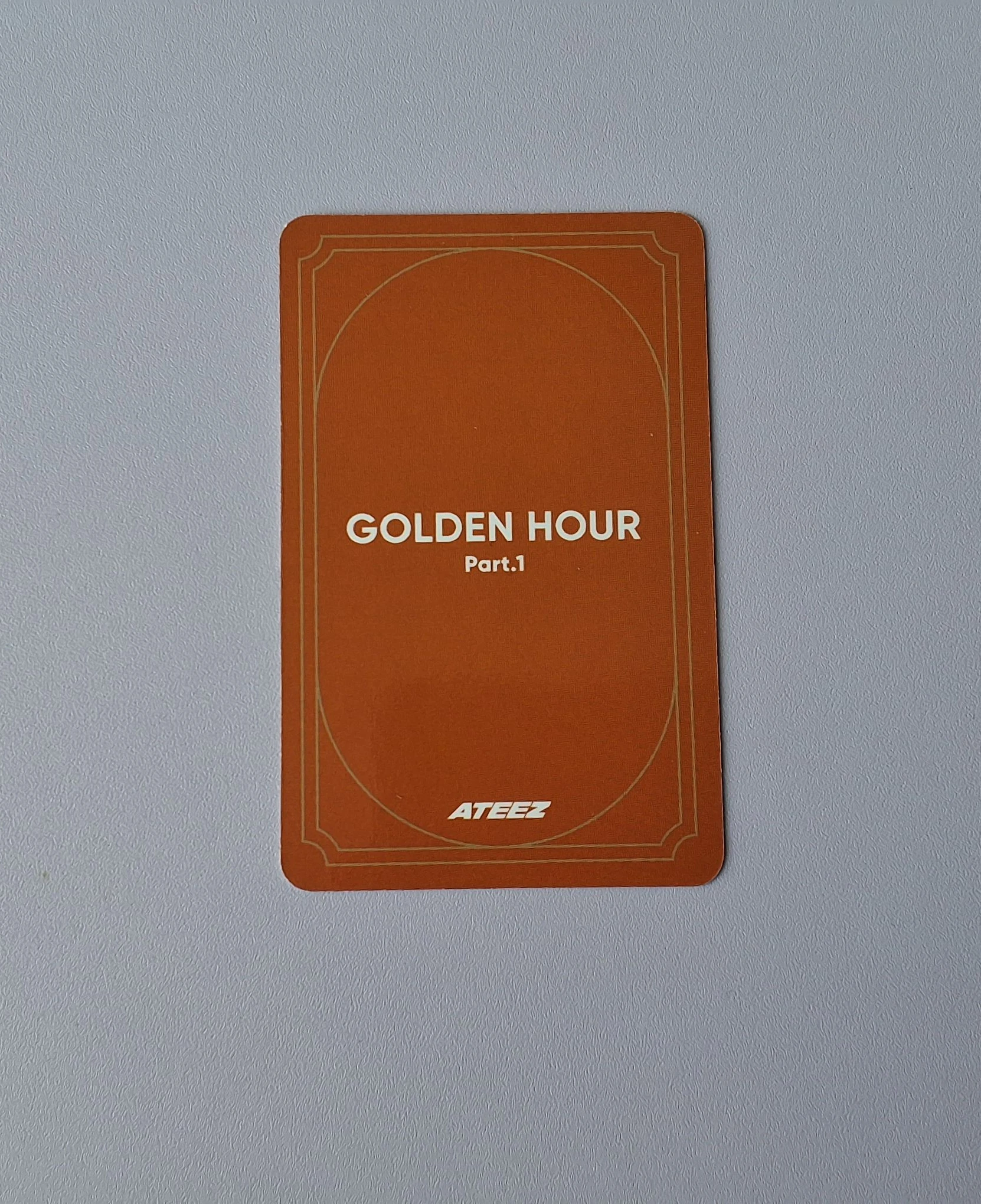 ATEEZ Jongho ATEEZ - Jongho - Golden Hour : Part.1 Album album photocard image card listing photo 2