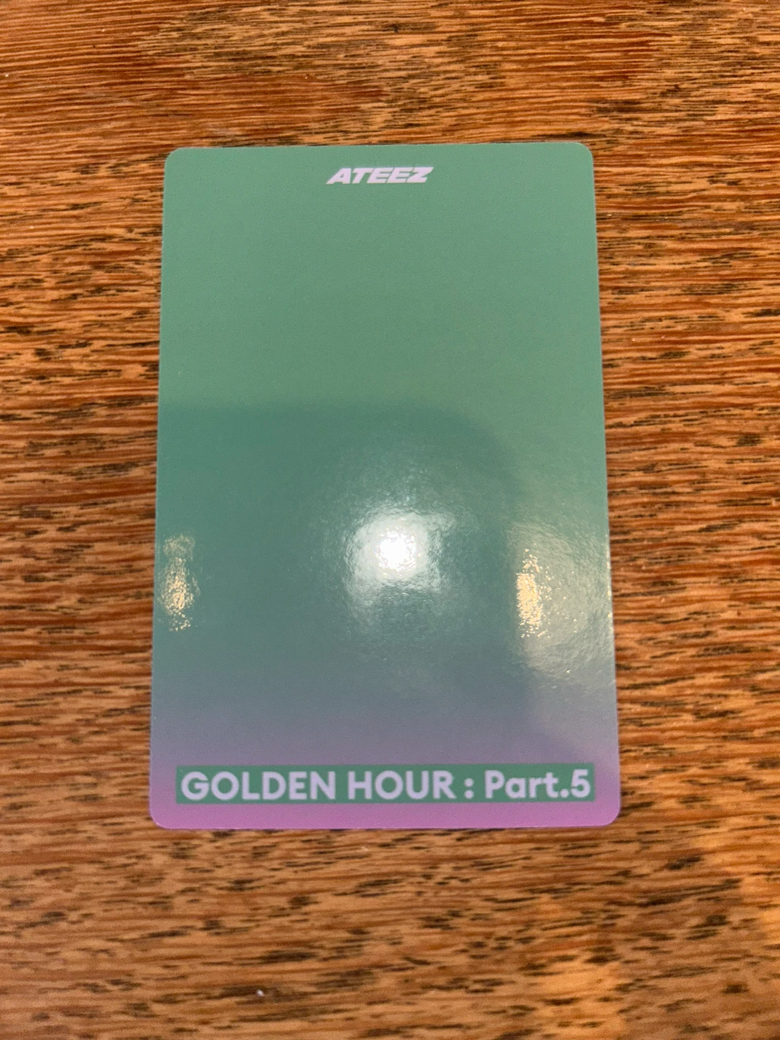 ATEEZ Wooyoung ATEEZ - Wooyoung - GOLDEN HOUR : Part.5 Album standard version toktoq listing photo 2
