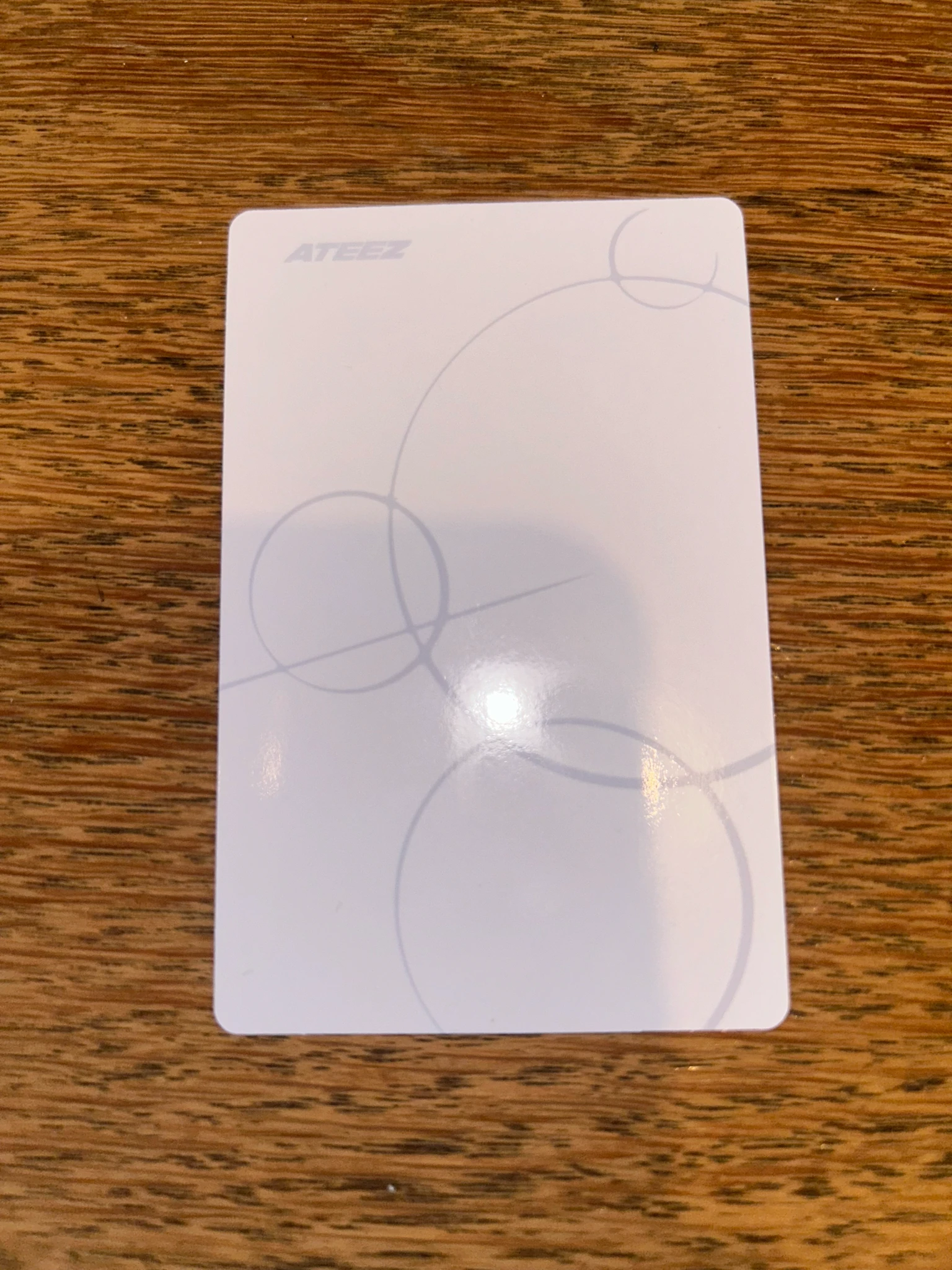 ATEEZ Wooyoung ATEEZ - Wooyoung - Golden Hour : Part.4 Album image card poca album Z version album photocard listing photo 2