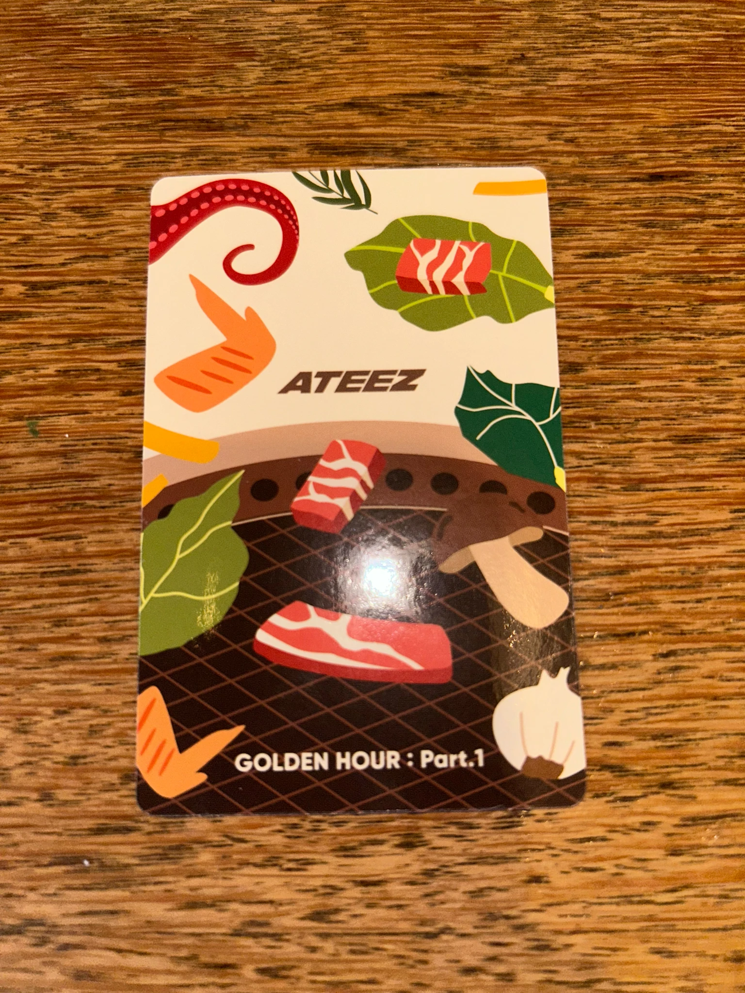 ATEEZ Wooyoung ATEEZ - Wooyoung - Golden Hour : Part.1 Album digipack version listing photo 2