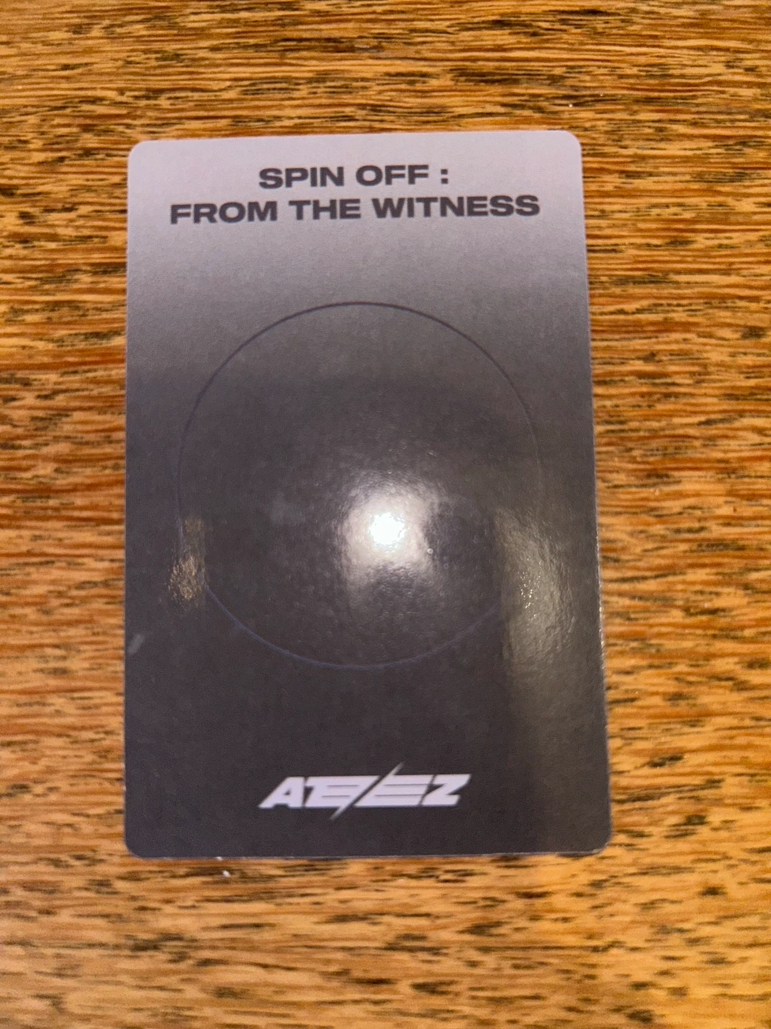 ATEEZ Jongho ATEEZ - Jongho - SPIN OFF : FROM THE WITNESS Album album photocard witness version version 2 listing photo 2